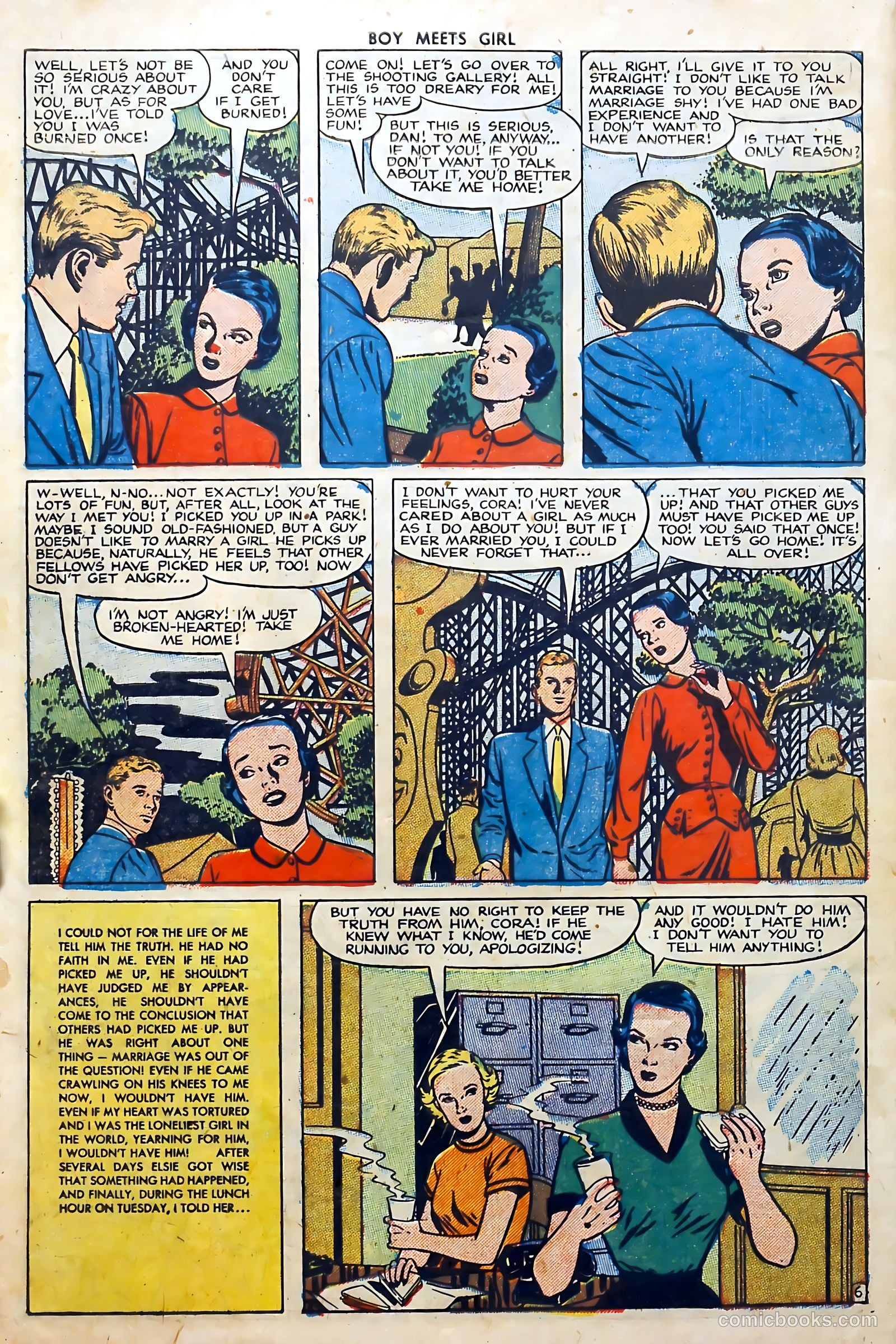 Boy Meets Girl #18 (1951) — page 30 of 37