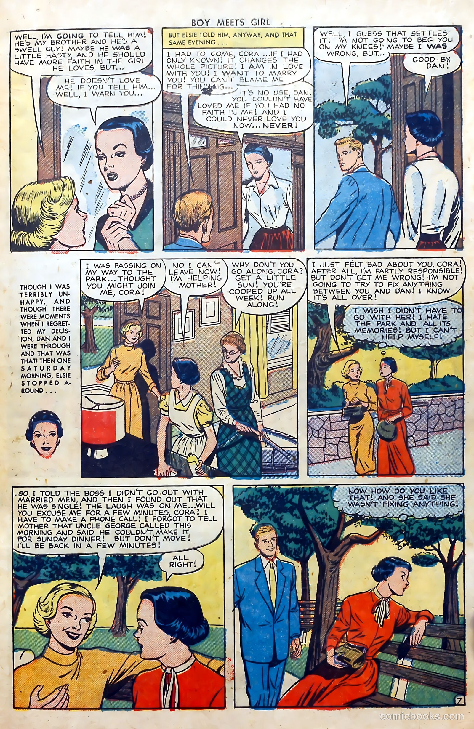 Boy Meets Girl #18 (1951) — page 31 of 37