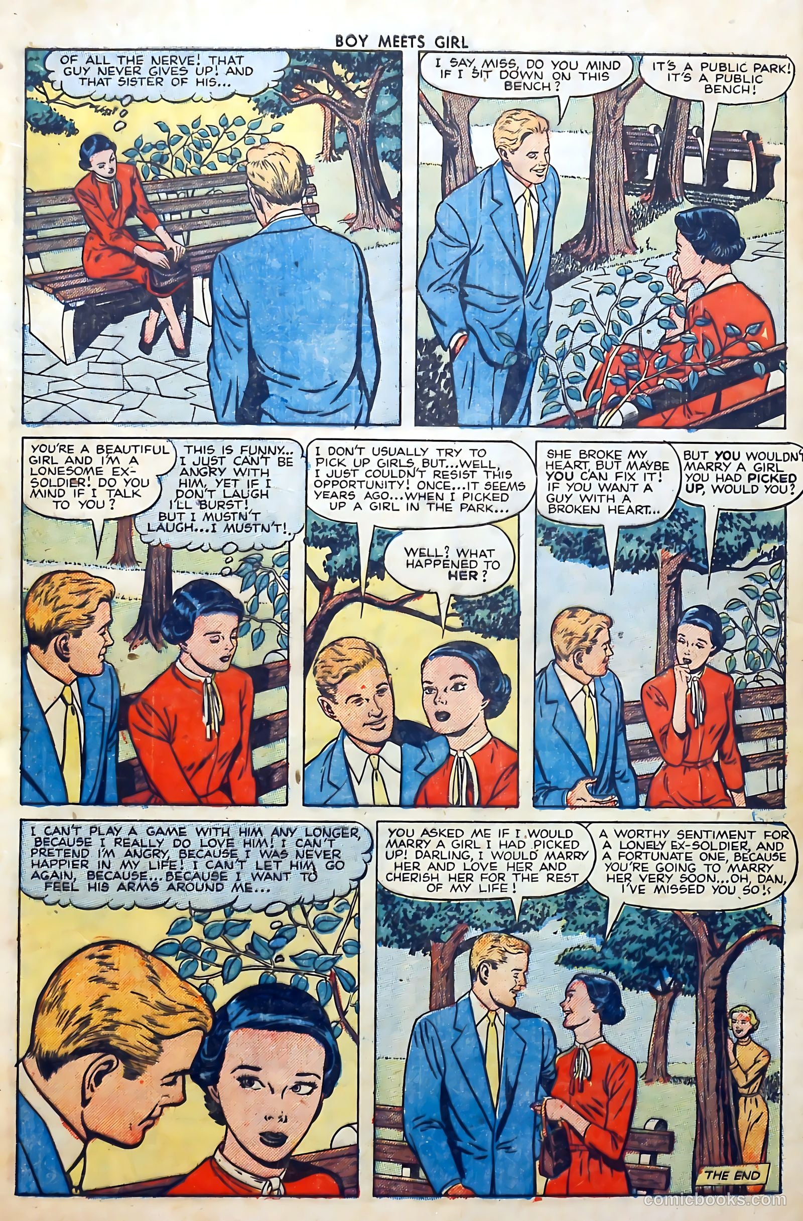 Boy Meets Girl #18 (1951) — page 32 of 37