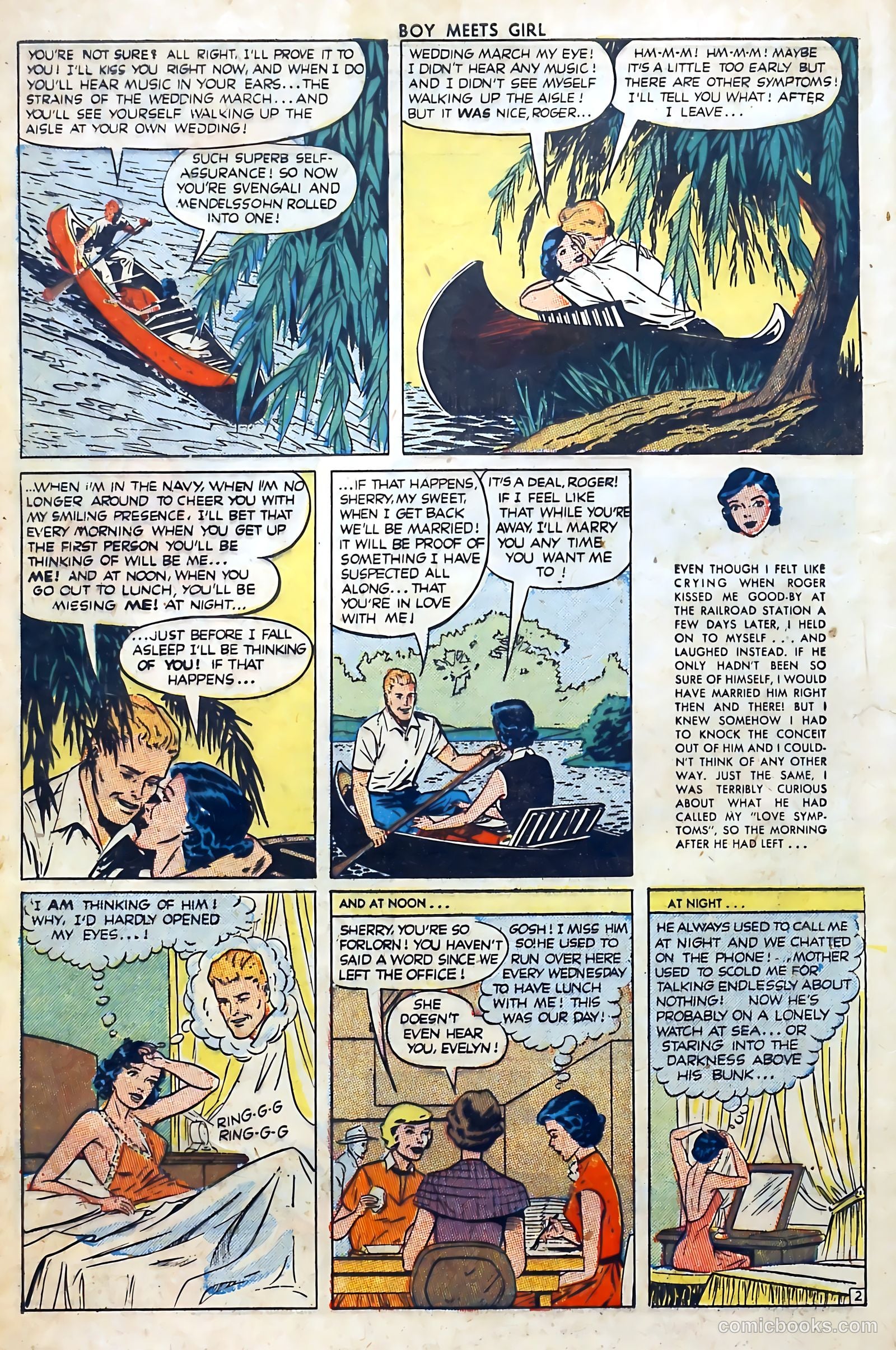 Boy Meets Girl #19 (1951) — page 4 of 37