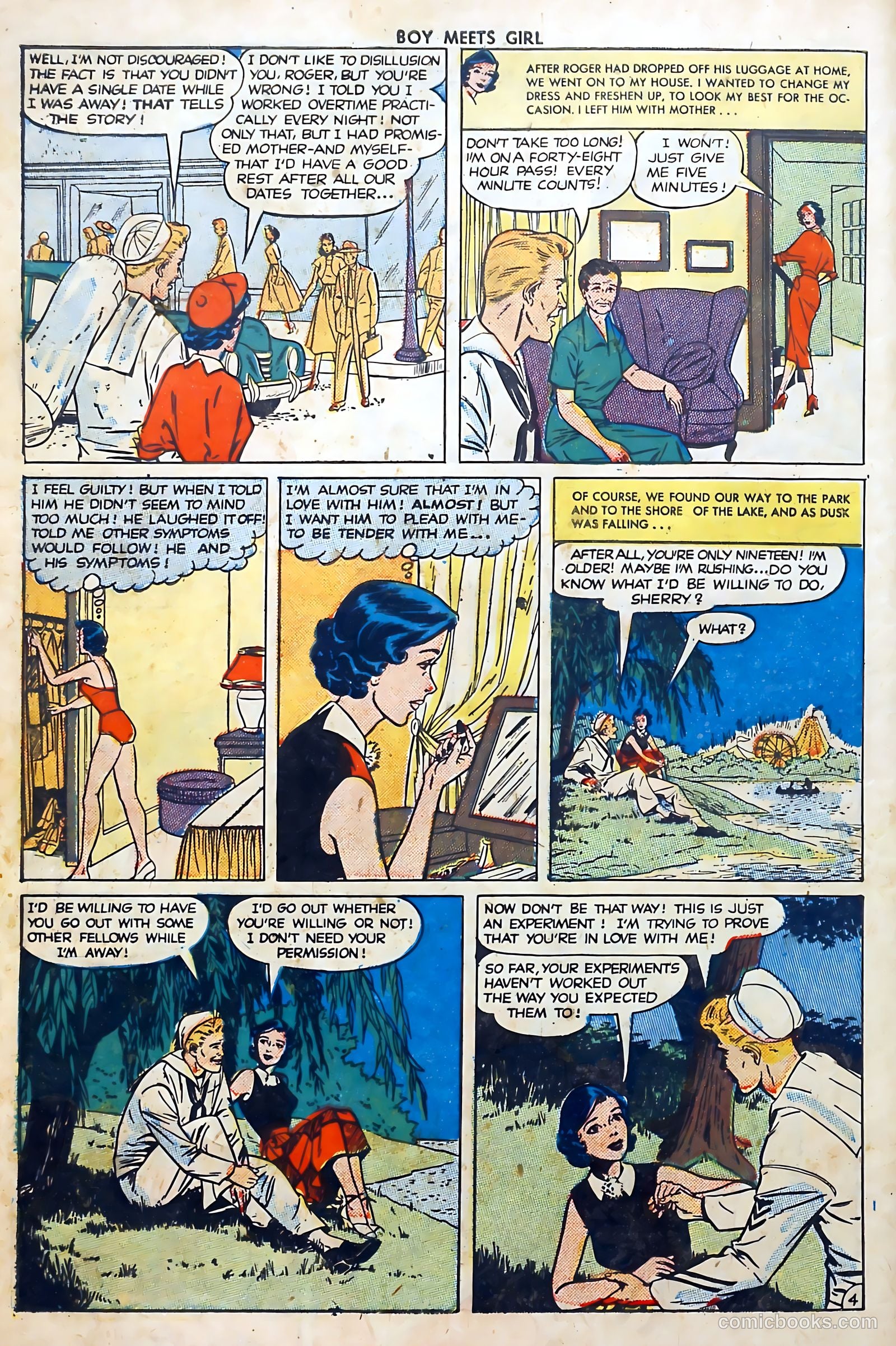 Boy Meets Girl #19 (1951) — page 6 of 37