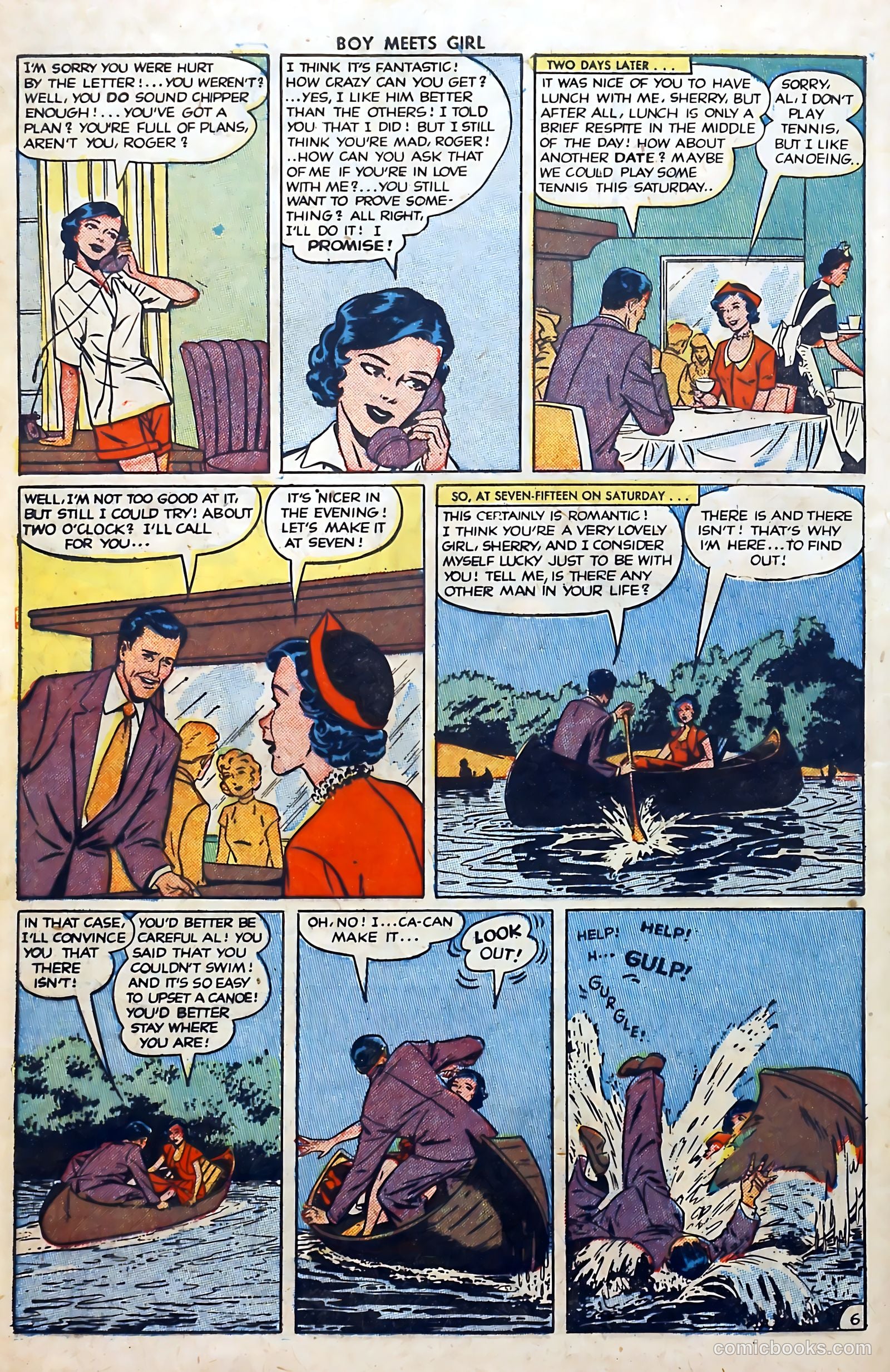 Boy Meets Girl #19 (1951) — page 8 of 37