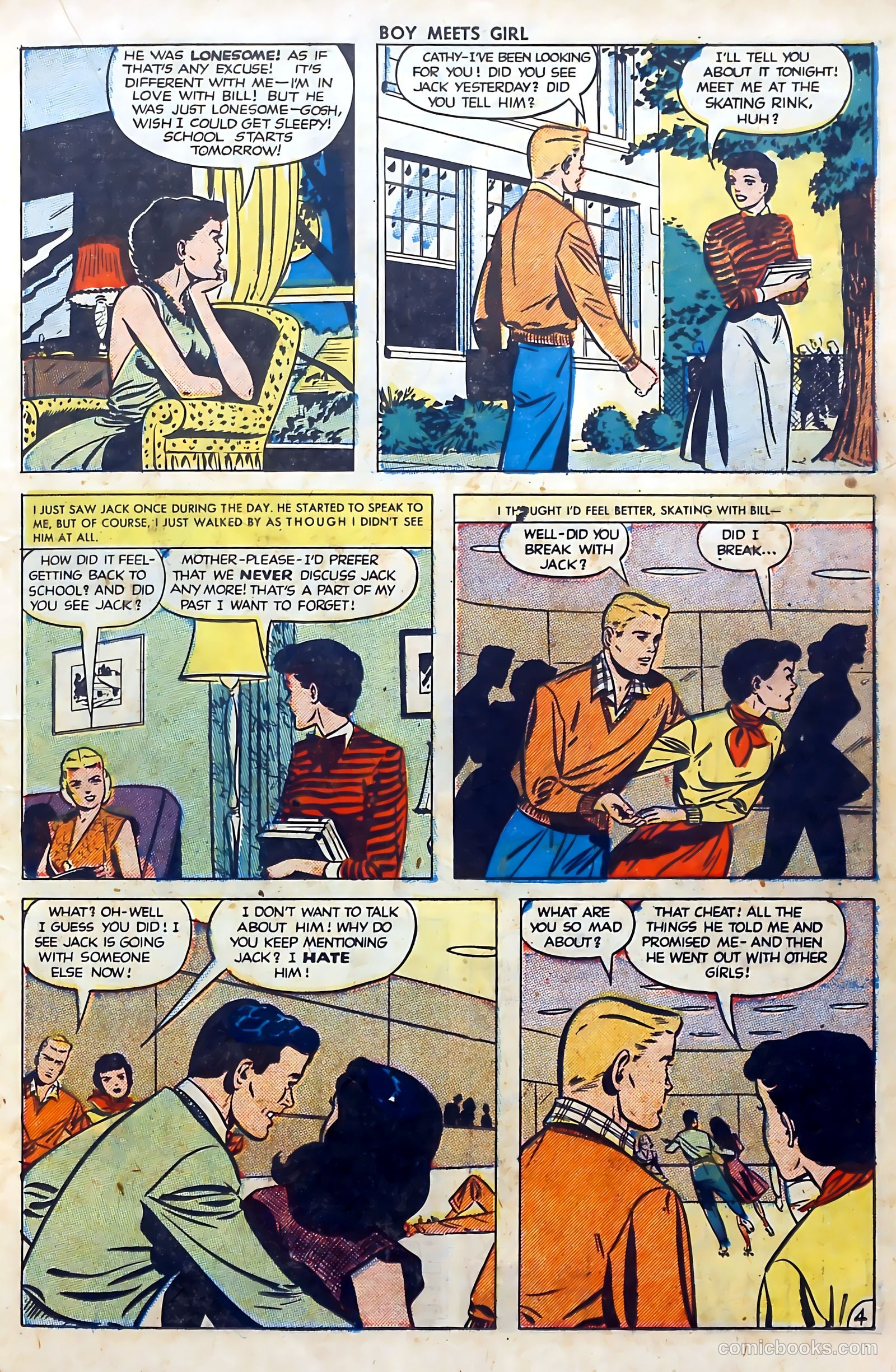 Boy Meets Girl #19 (1951) — page 15 of 37