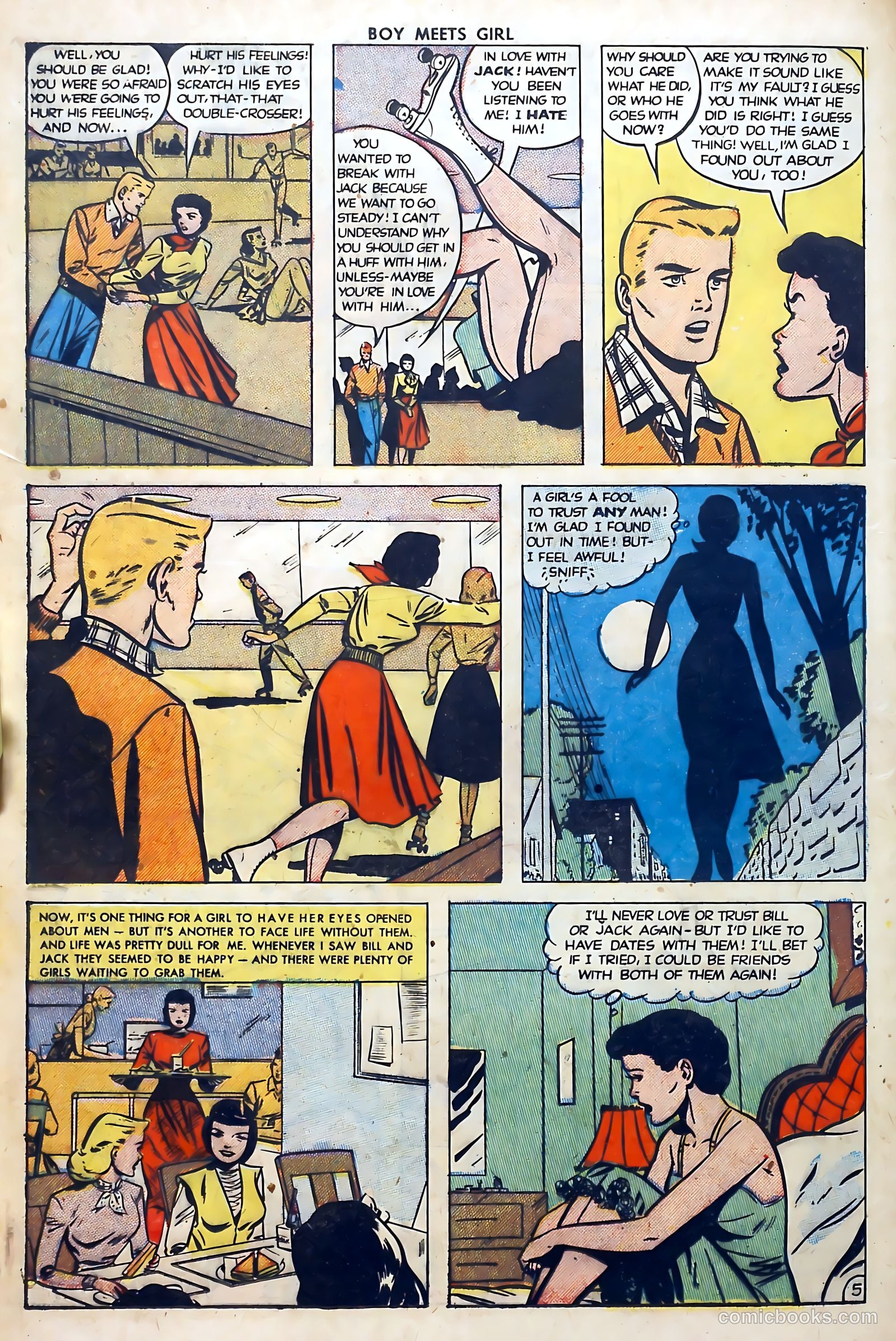 Boy Meets Girl #19 (1951) — page 16 of 37