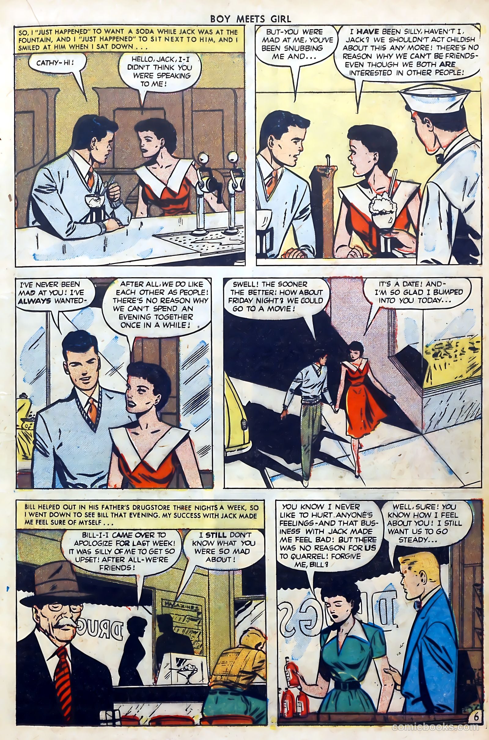 Boy Meets Girl #19 (1951) — page 17 of 37