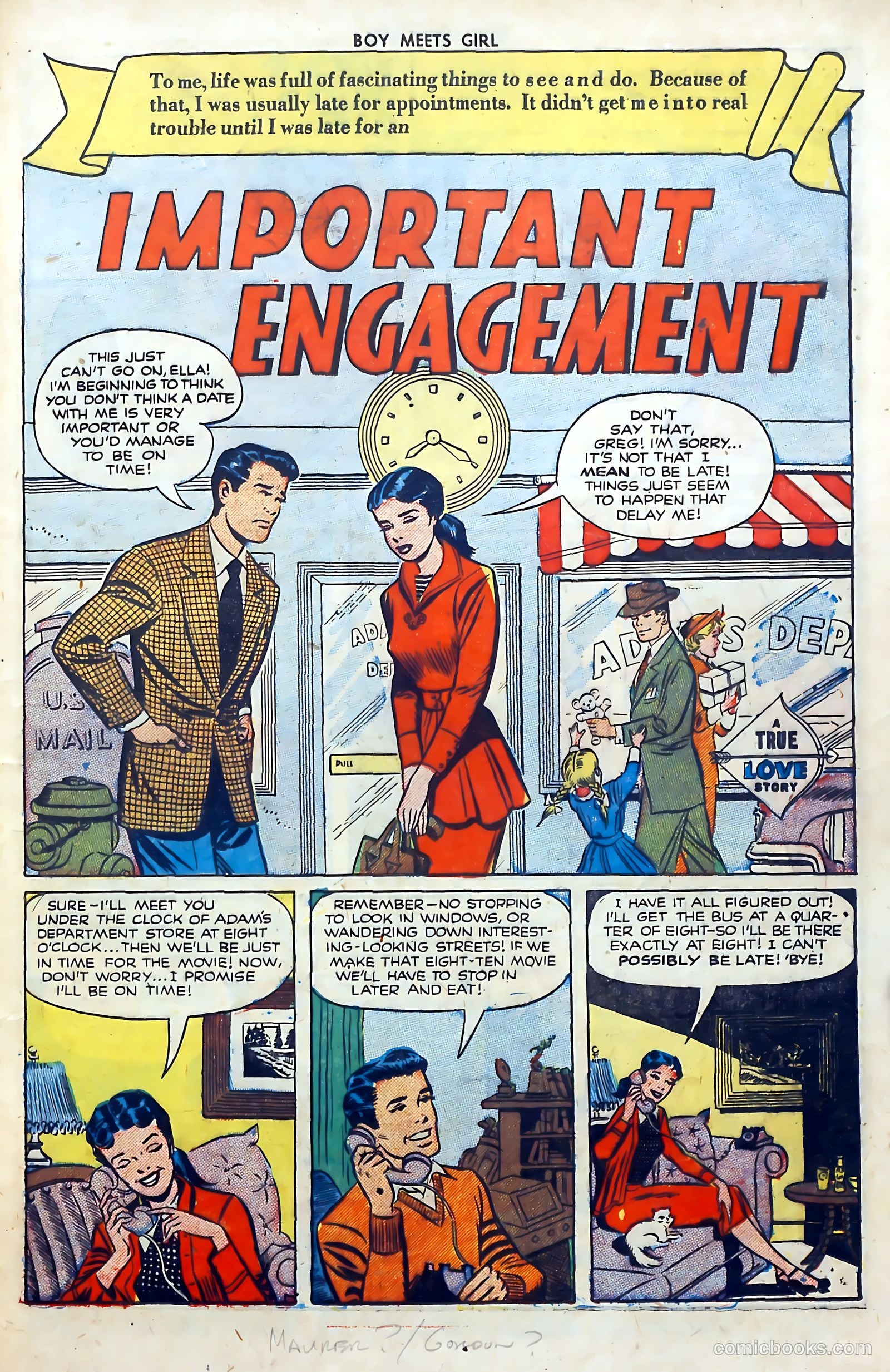Boy Meets Girl #19 (1951) — page 25 of 37