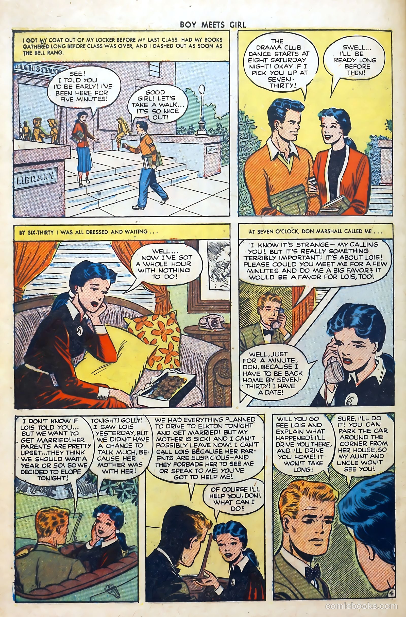 Boy Meets Girl #19 (1951) — page 28 of 37