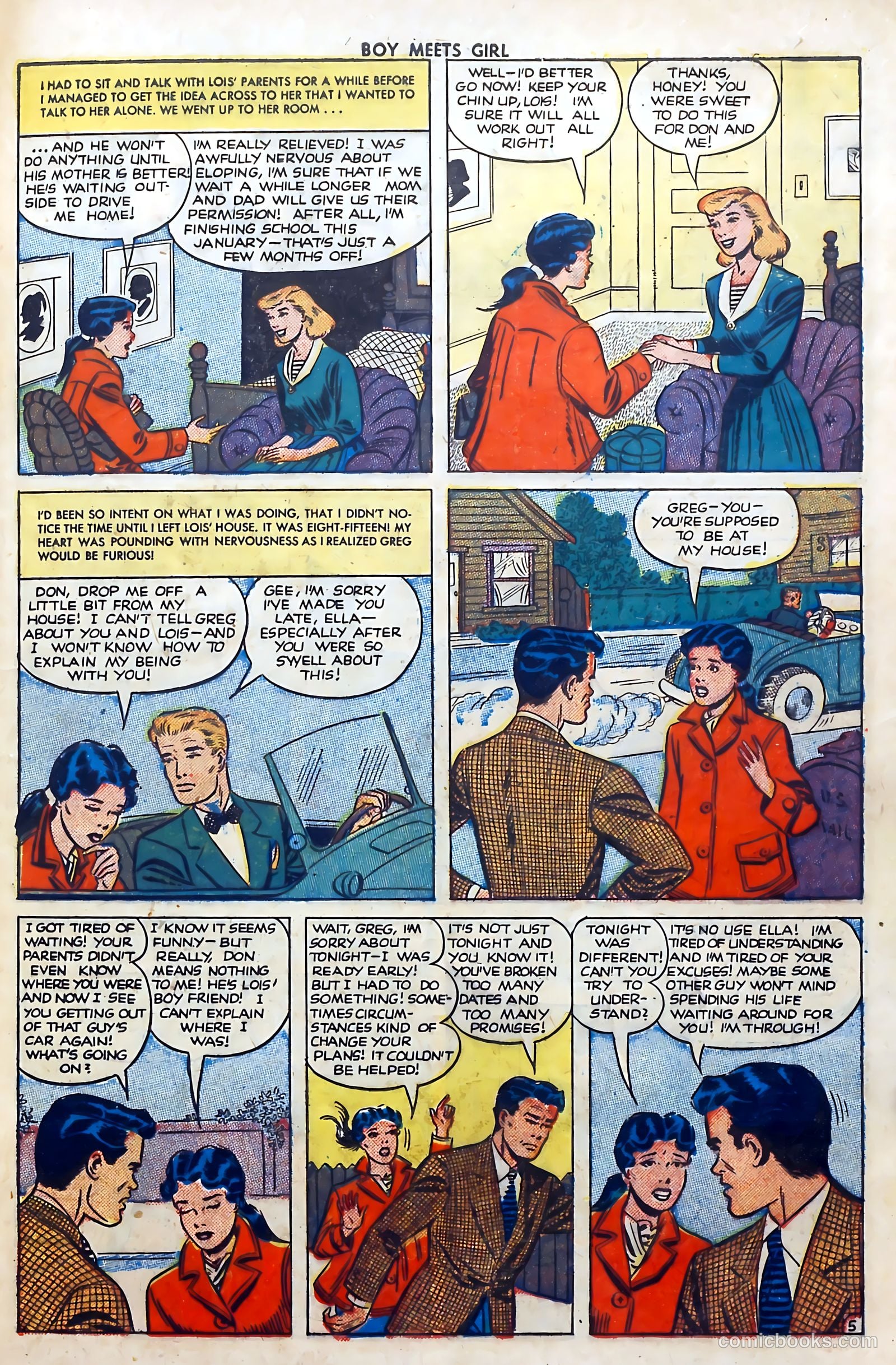 Boy Meets Girl #19 (1951) — page 29 of 37