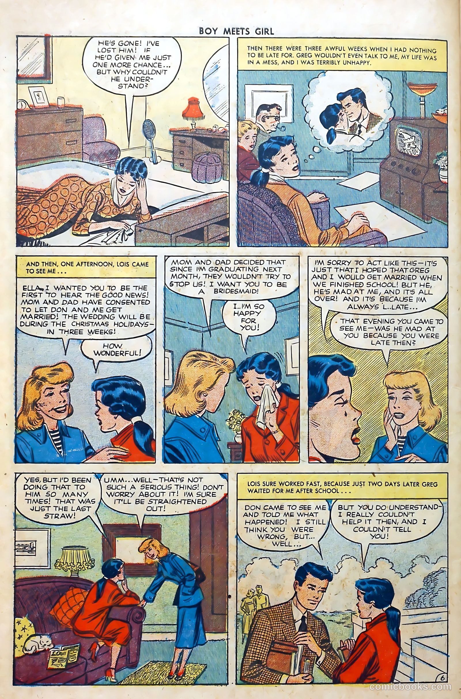 Boy Meets Girl #19 (1951) — page 30 of 37