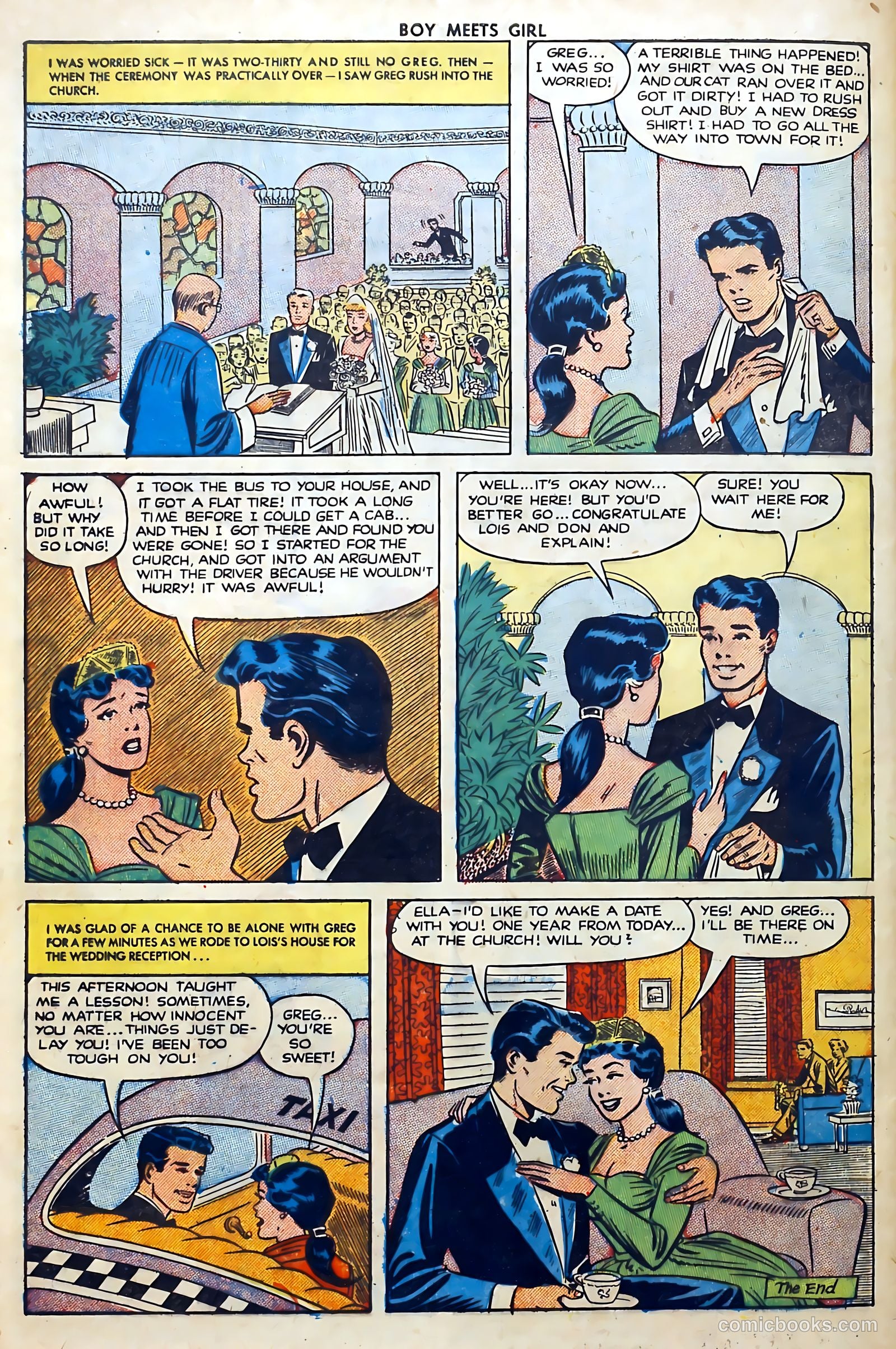 Boy Meets Girl #19 (1951) — page 32 of 37
