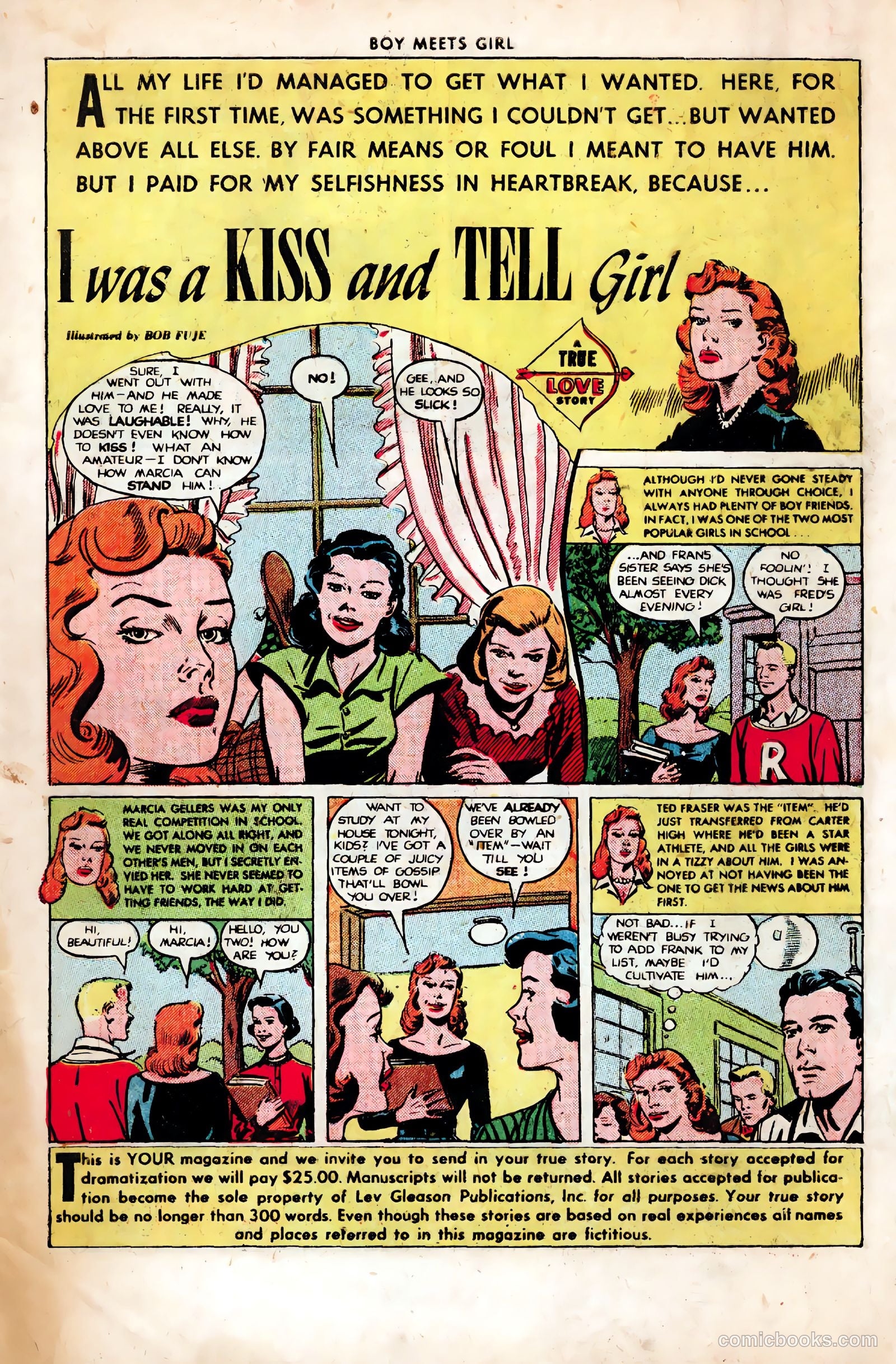 Boy Meets Girl #2 (1950) — page 3 of 53