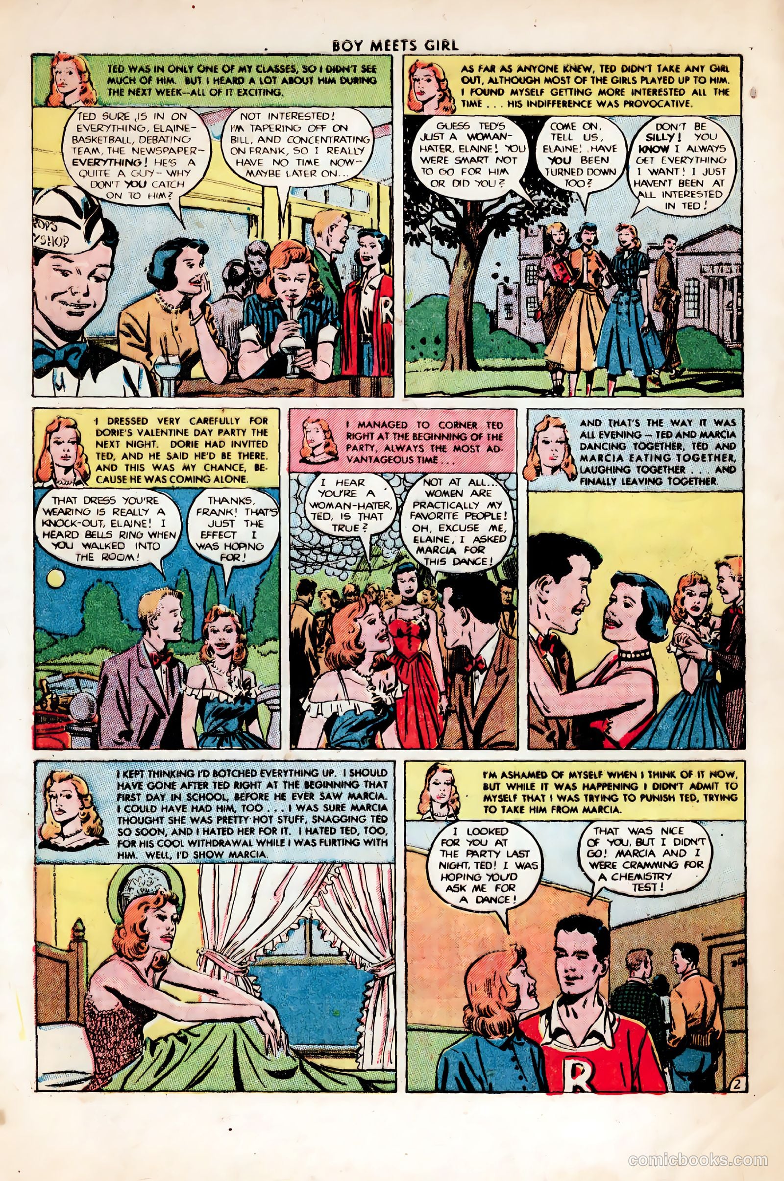 Boy Meets Girl #2 (1950) — page 4 of 53