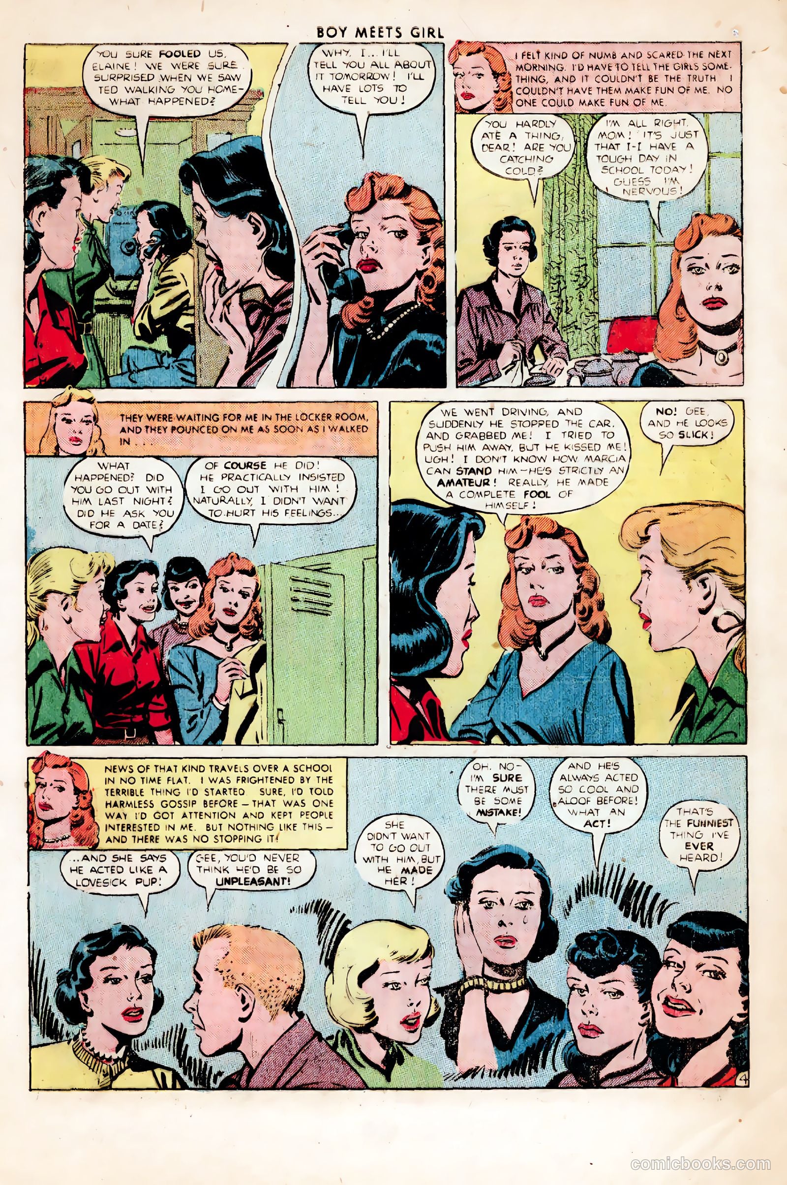Boy Meets Girl #2 (1950) — page 6 of 53