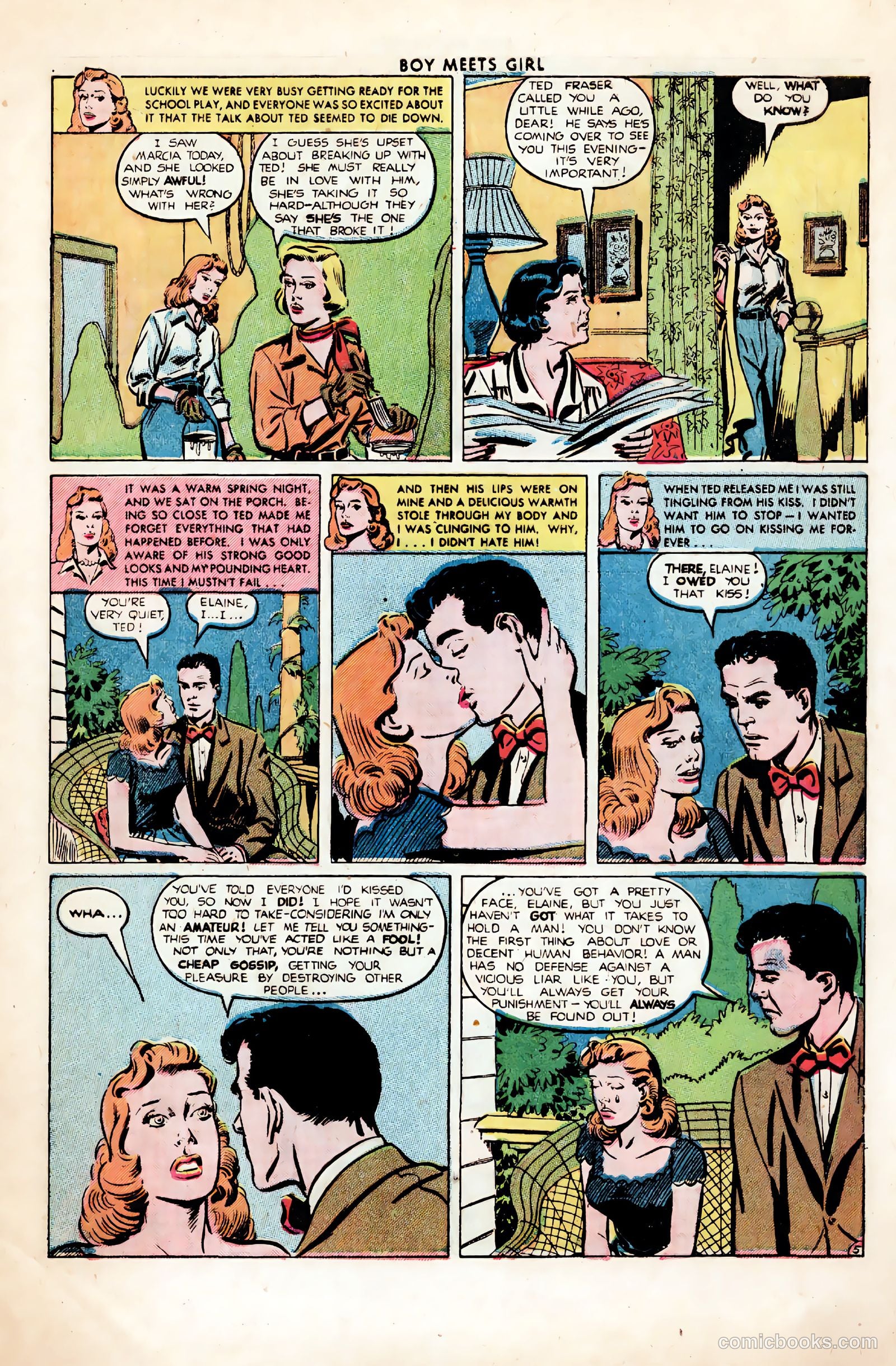 Boy Meets Girl #2 (1950) — page 7 of 53