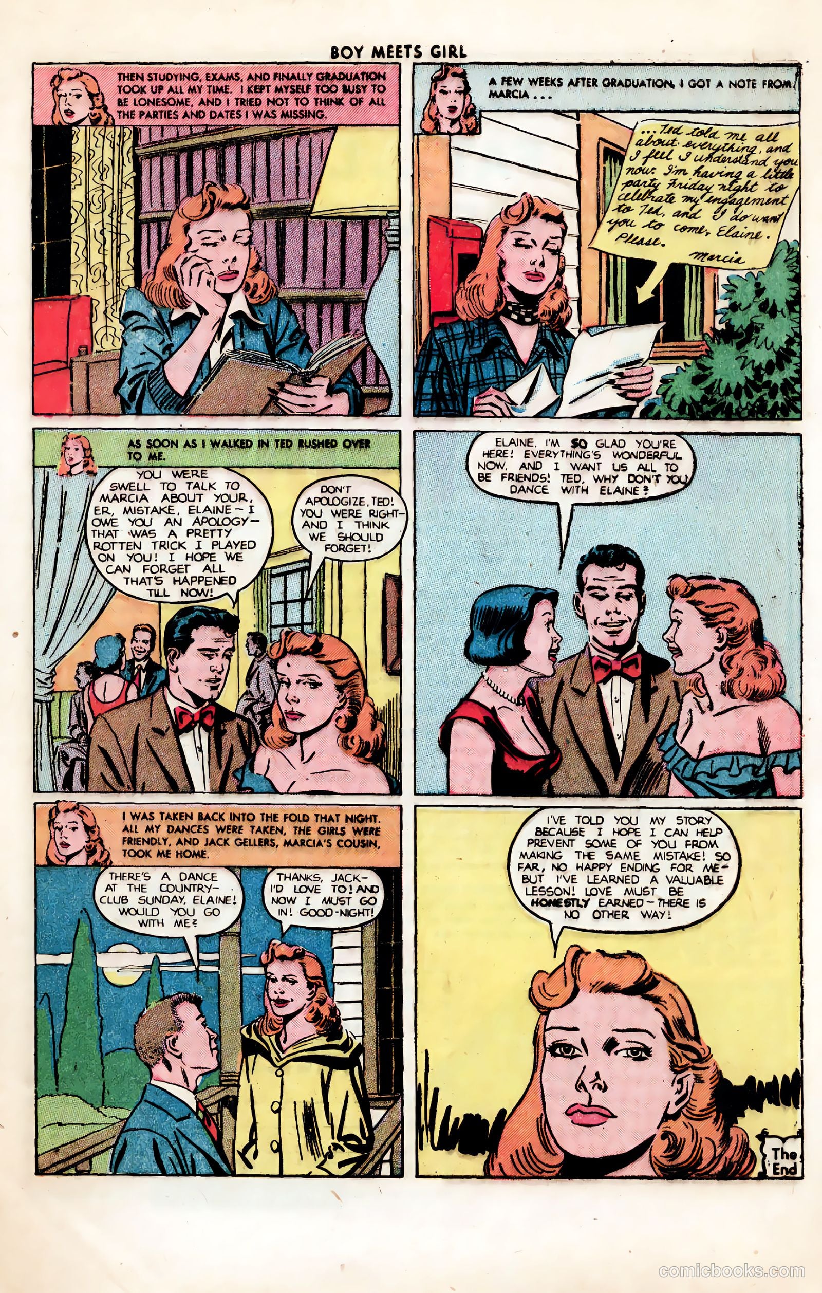 Boy Meets Girl #2 (1950) — page 9 of 53