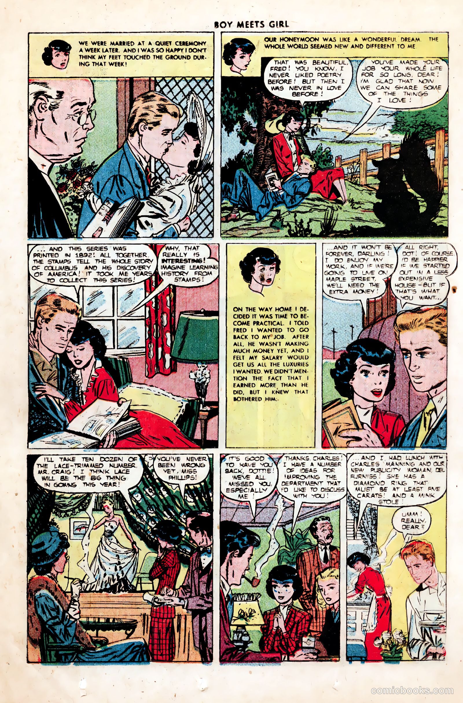 Boy Meets Girl #2 (1950) — page 17 of 53