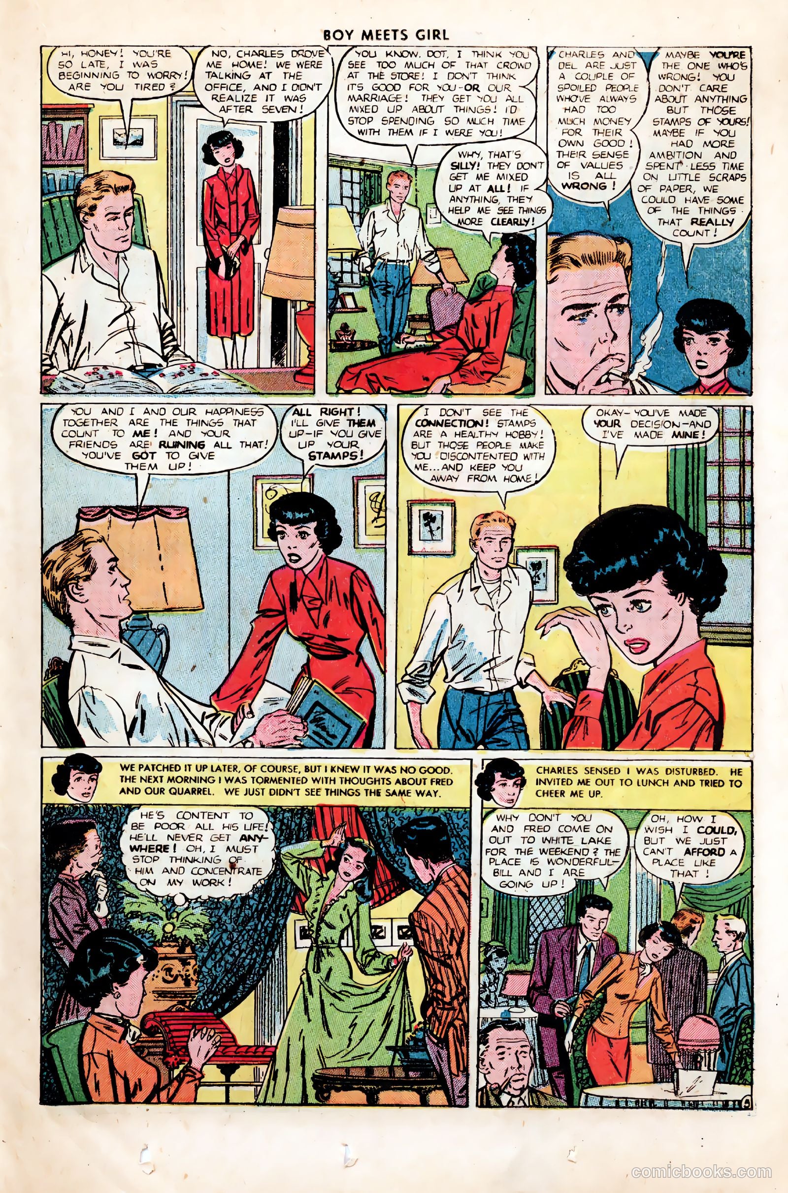 Boy Meets Girl #2 (1950) — page 19 of 53