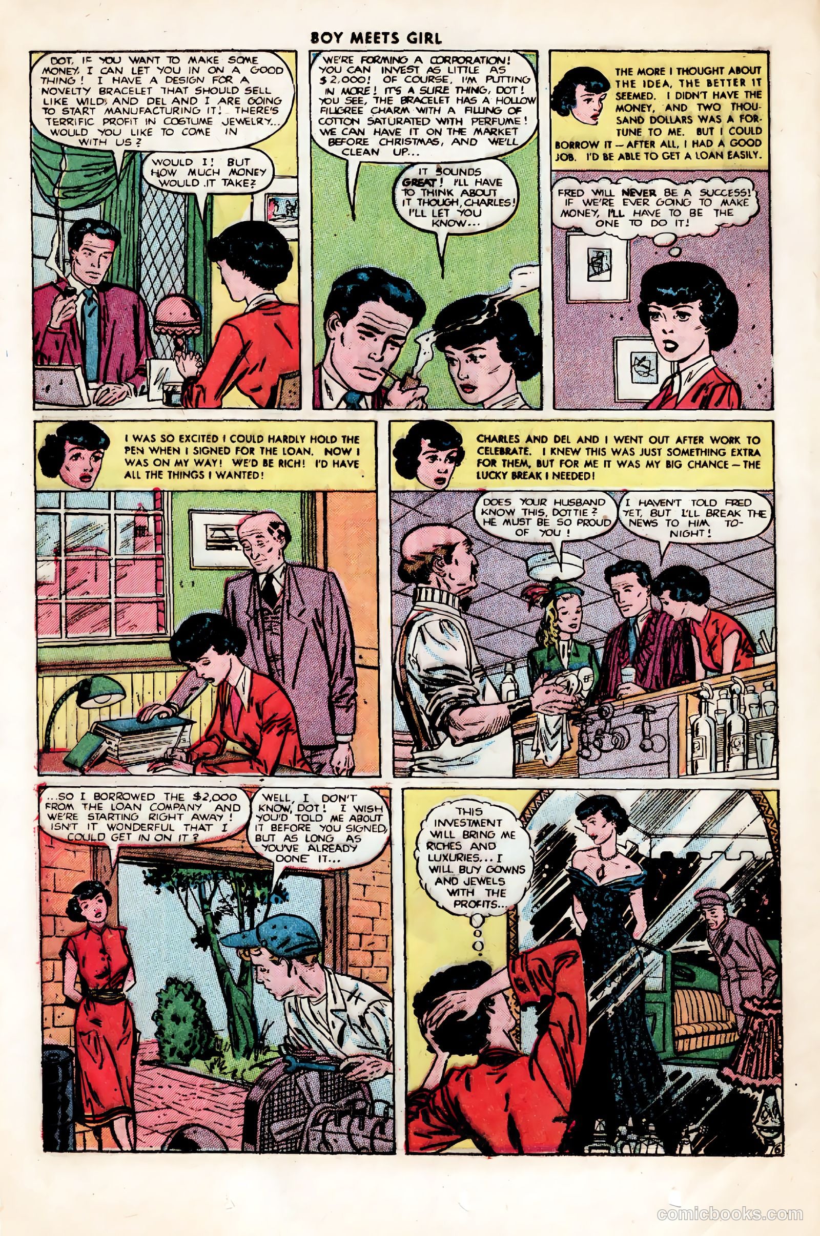 Boy Meets Girl #2 (1950) — page 20 of 53