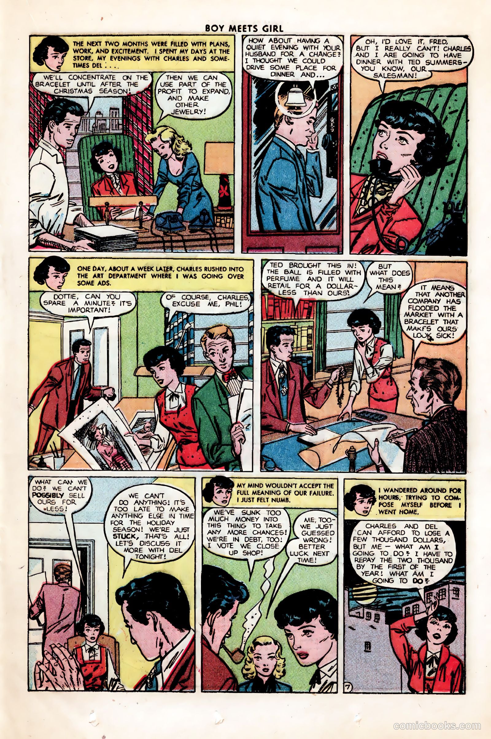 Boy Meets Girl #2 (1950) — page 21 of 53