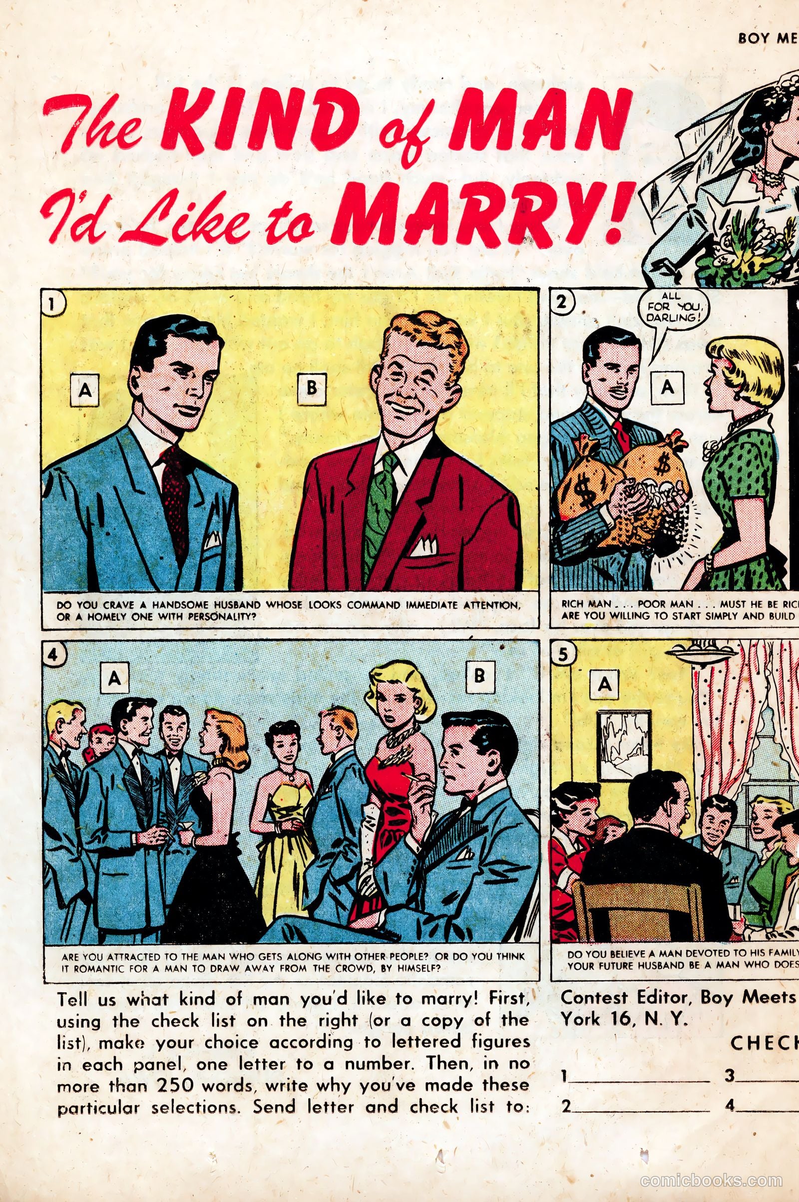 Boy Meets Girl #2 (1950) — page 26 of 53