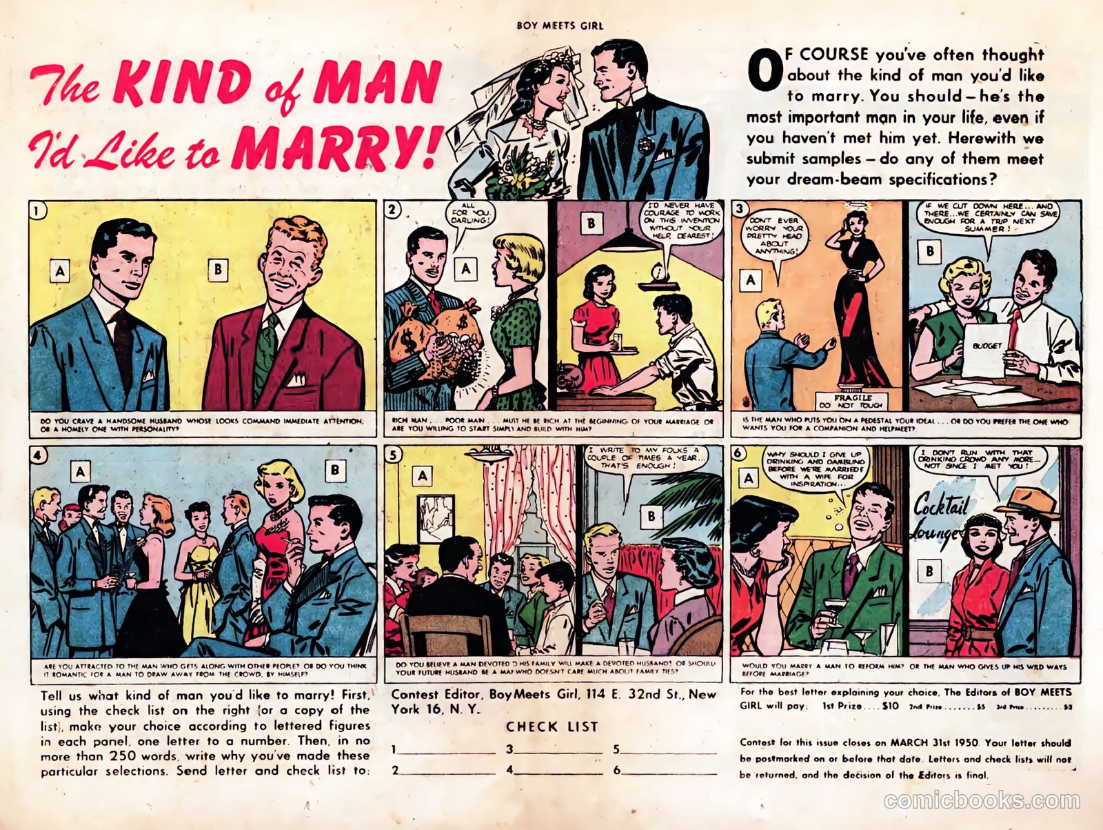 Boy Meets Girl #2 (1950) — page 27 of 53