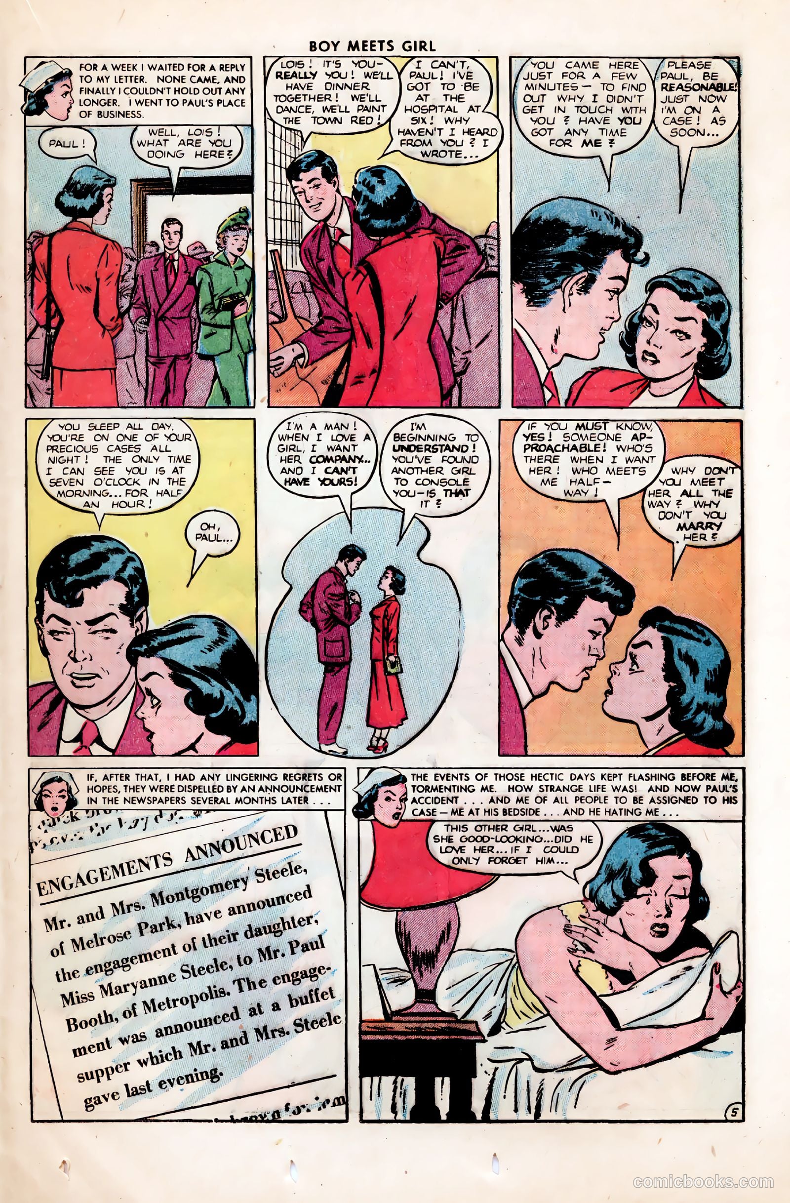 Boy Meets Girl #2 (1950) — page 34 of 53