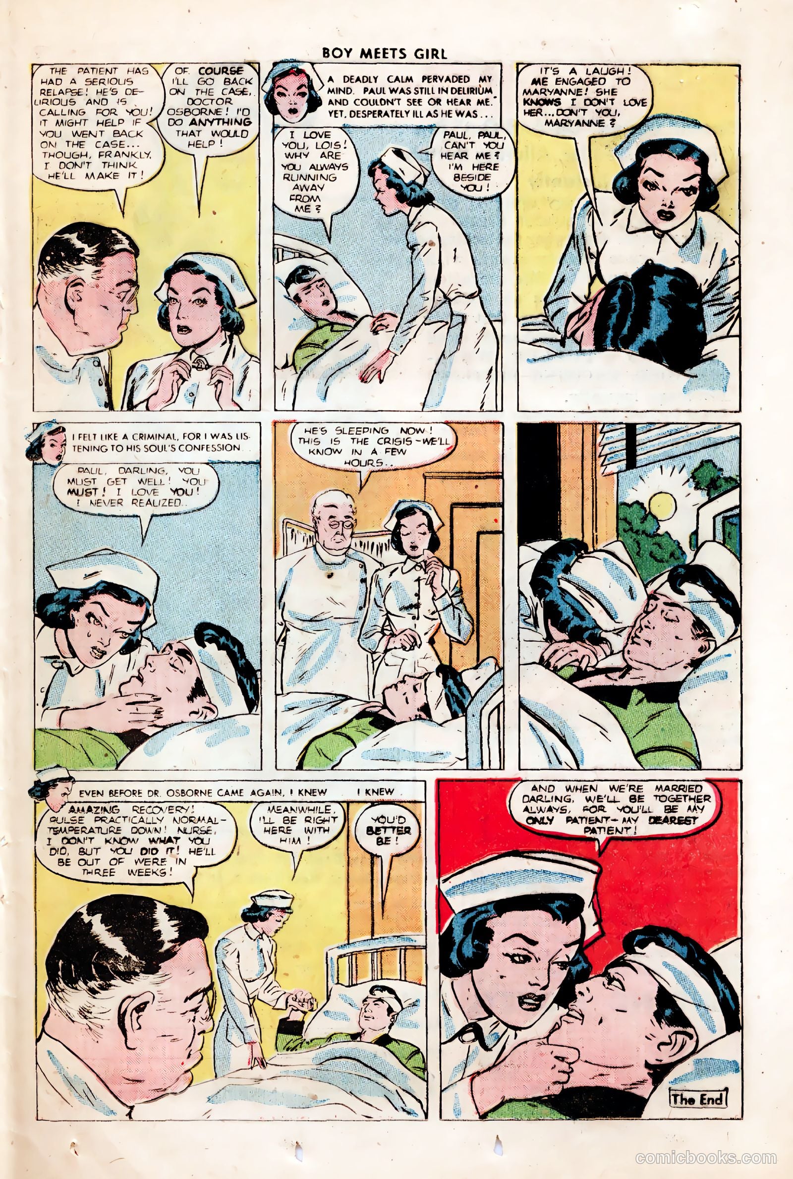 Boy Meets Girl #2 (1950) — page 36 of 53