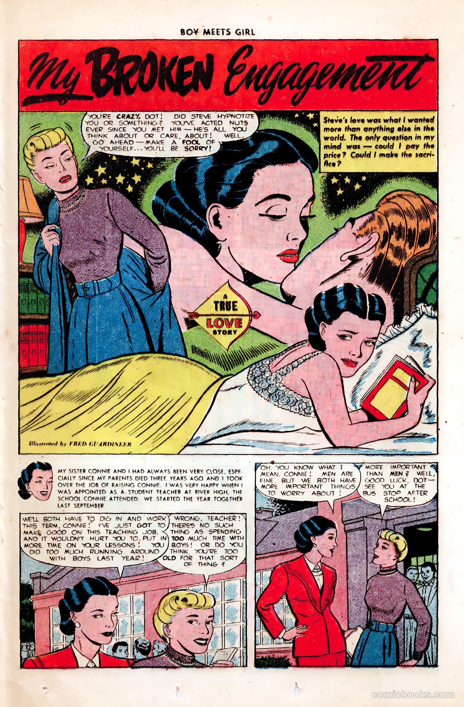 Boy Meets Girl #2 (1950) — page 38 of 53