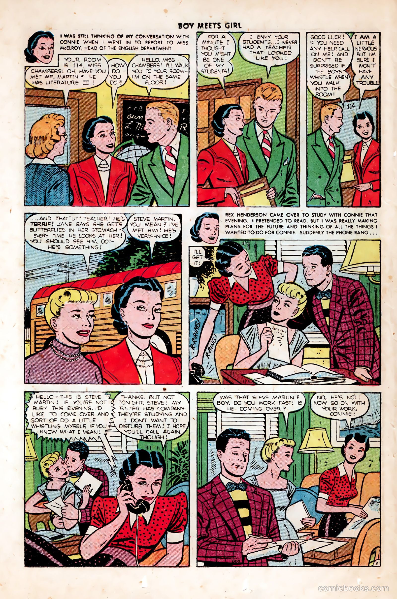 Boy Meets Girl #2 (1950) — page 39 of 53