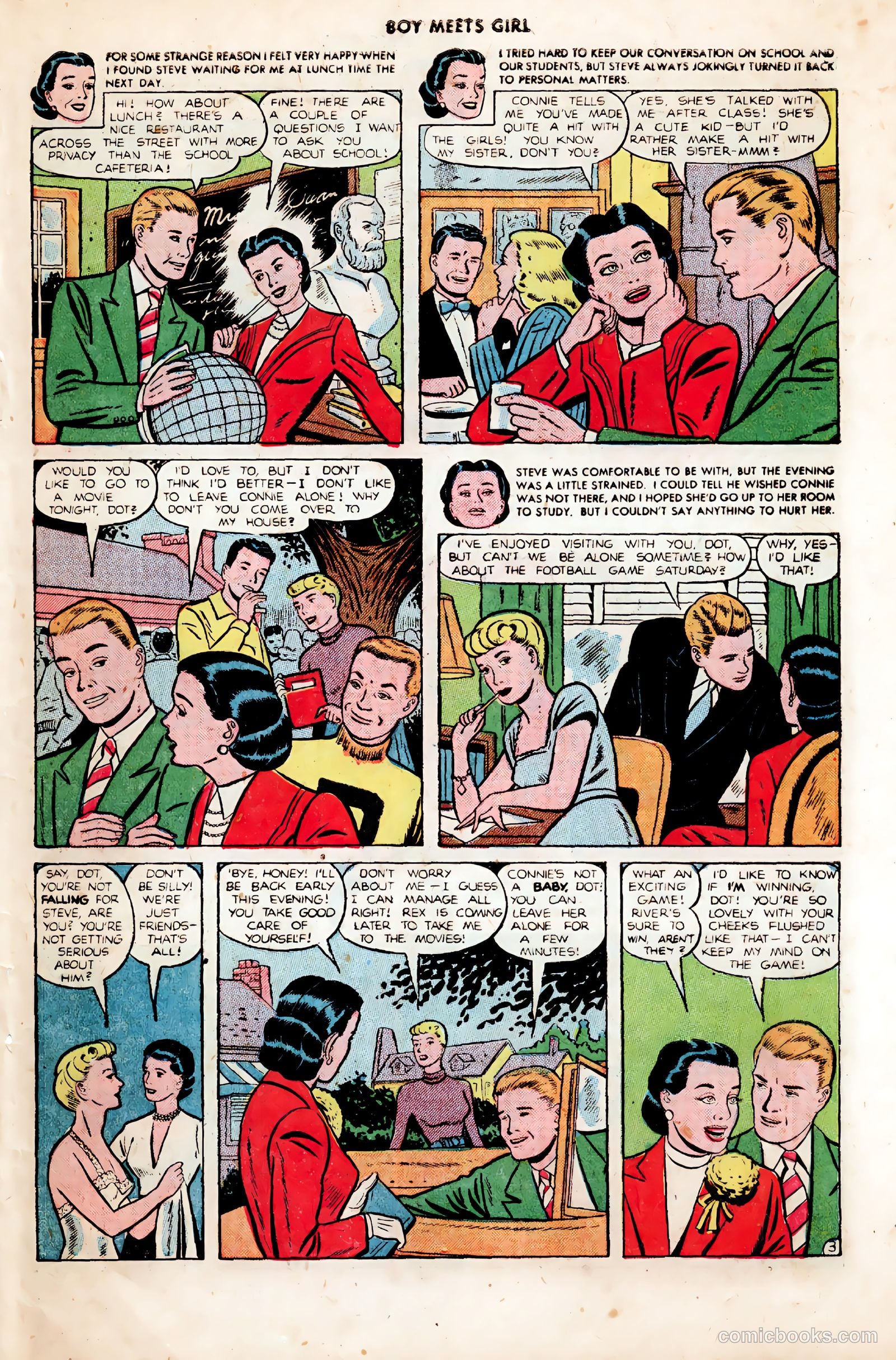Boy Meets Girl #2 (1950) — page 40 of 53