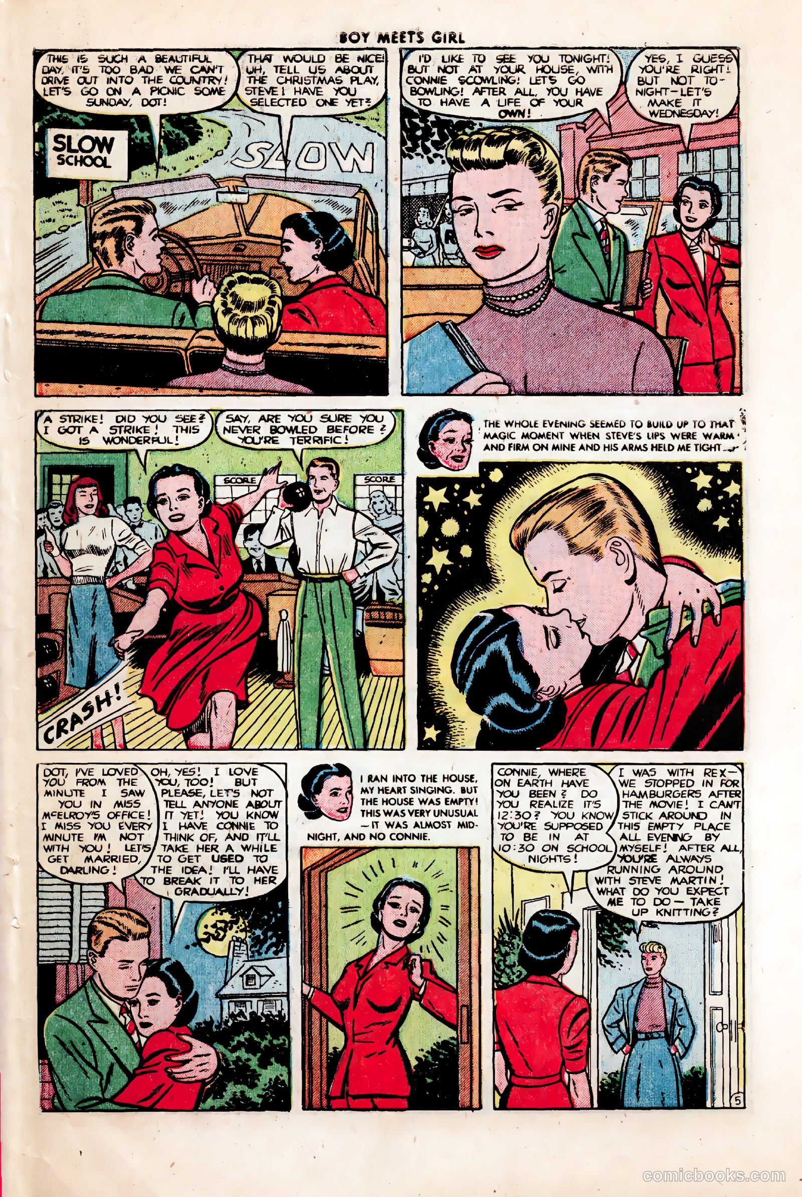Boy Meets Girl #2 (1950) — page 42 of 53