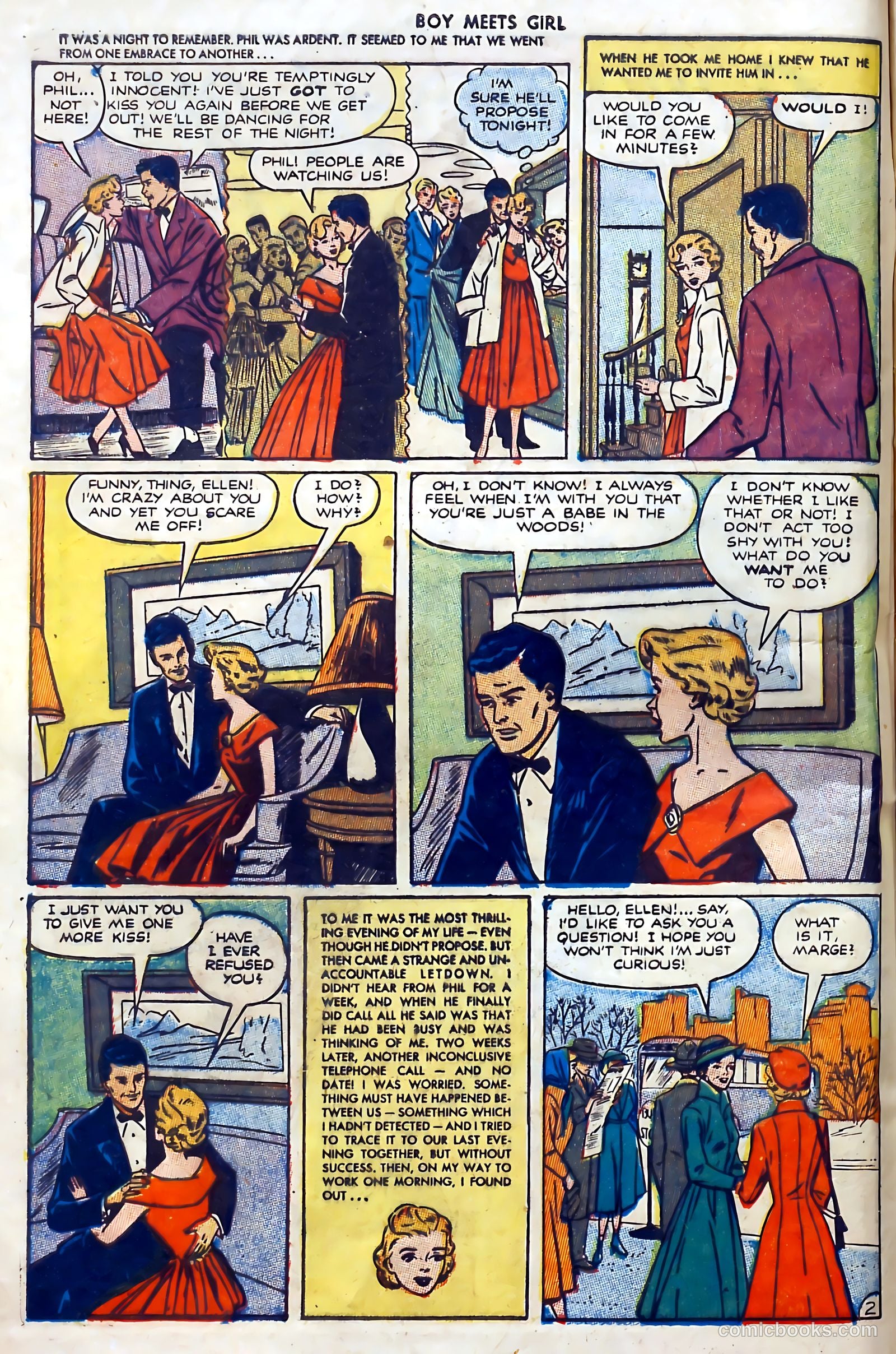 Boy Meets Girl #21 (1952) — page 4 of 37