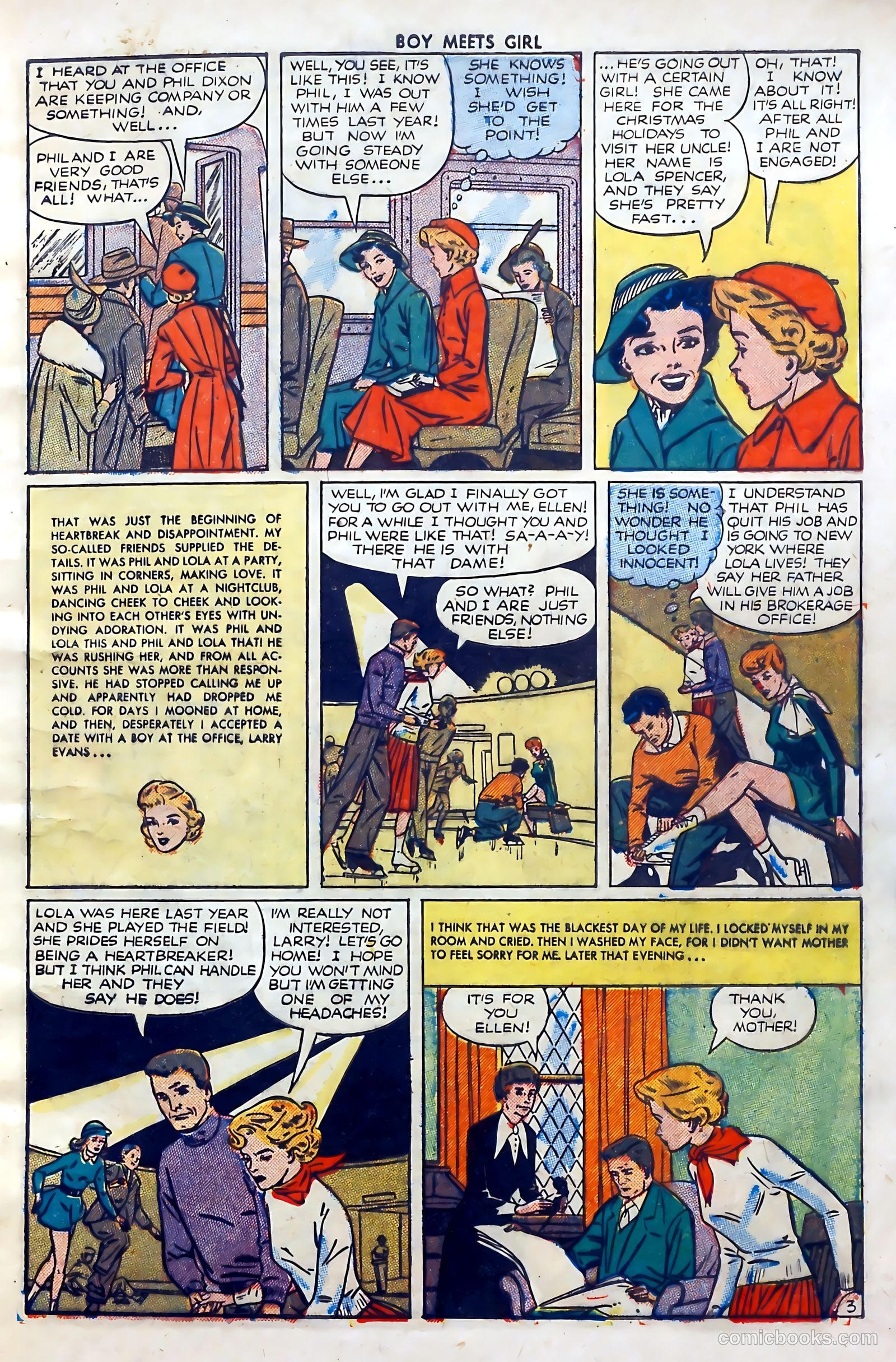 Boy Meets Girl #21 (1952) — page 5 of 37