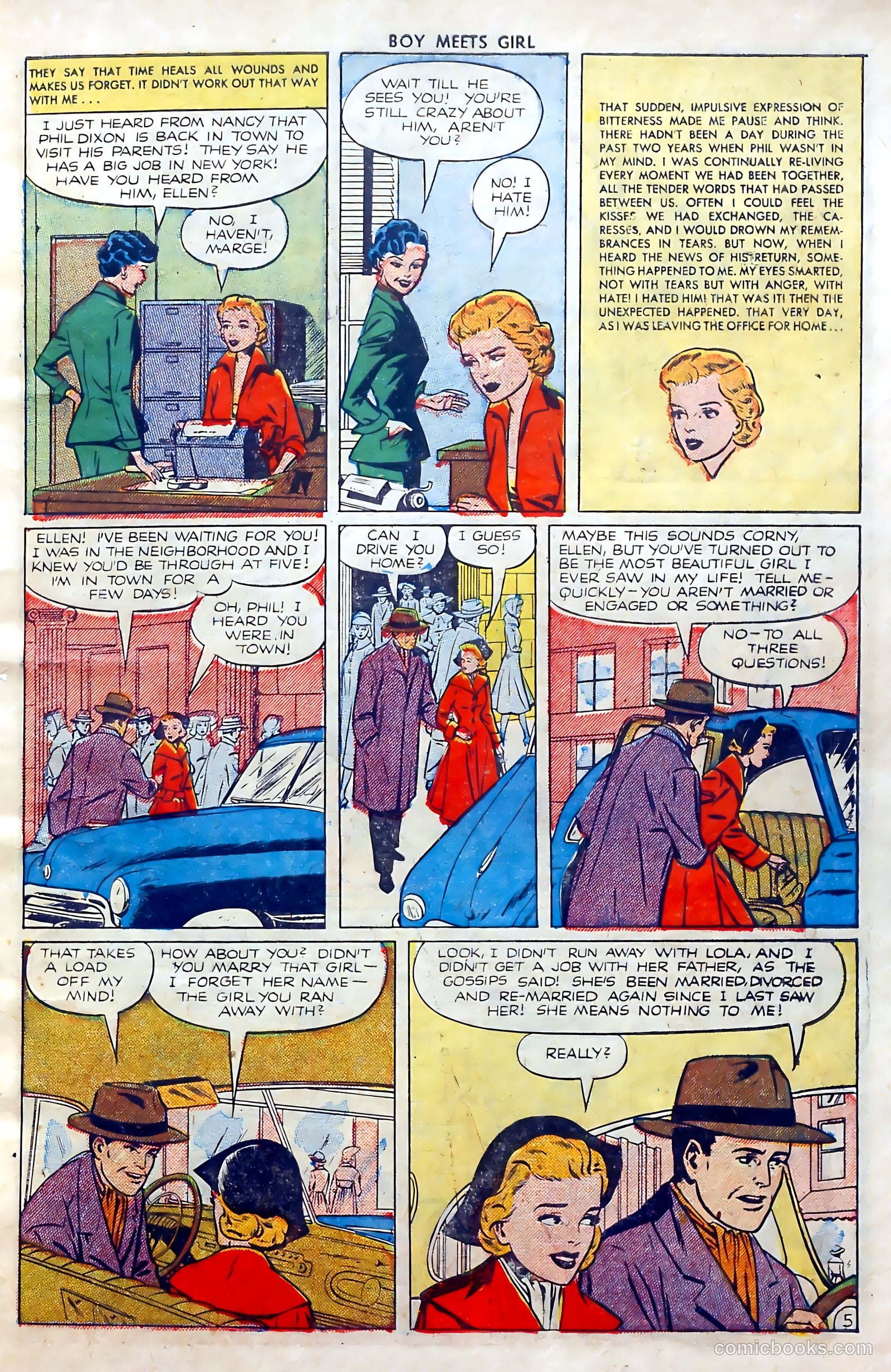 Boy Meets Girl #21 (1952) — page 7 of 37