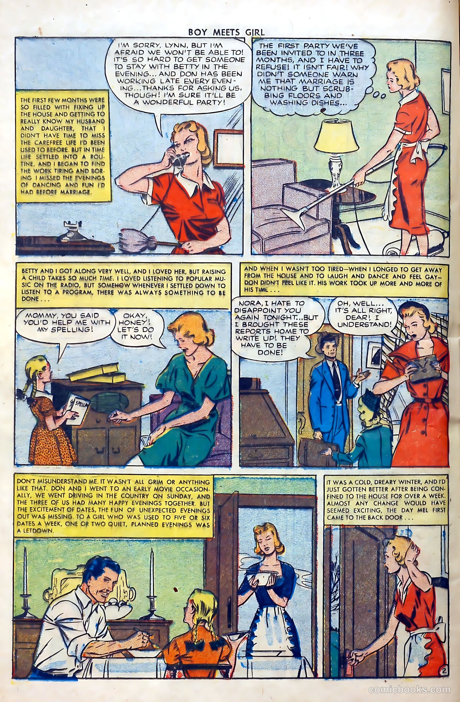 Boy Meets Girl #21 (1952) — page 12 of 37