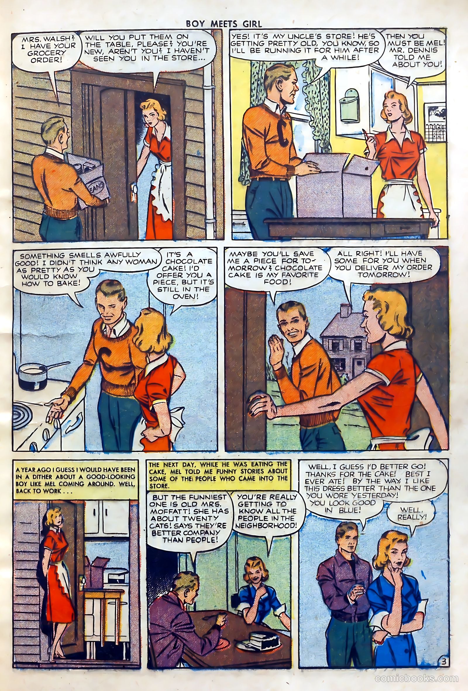 Boy Meets Girl #21 (1952) — page 13 of 37