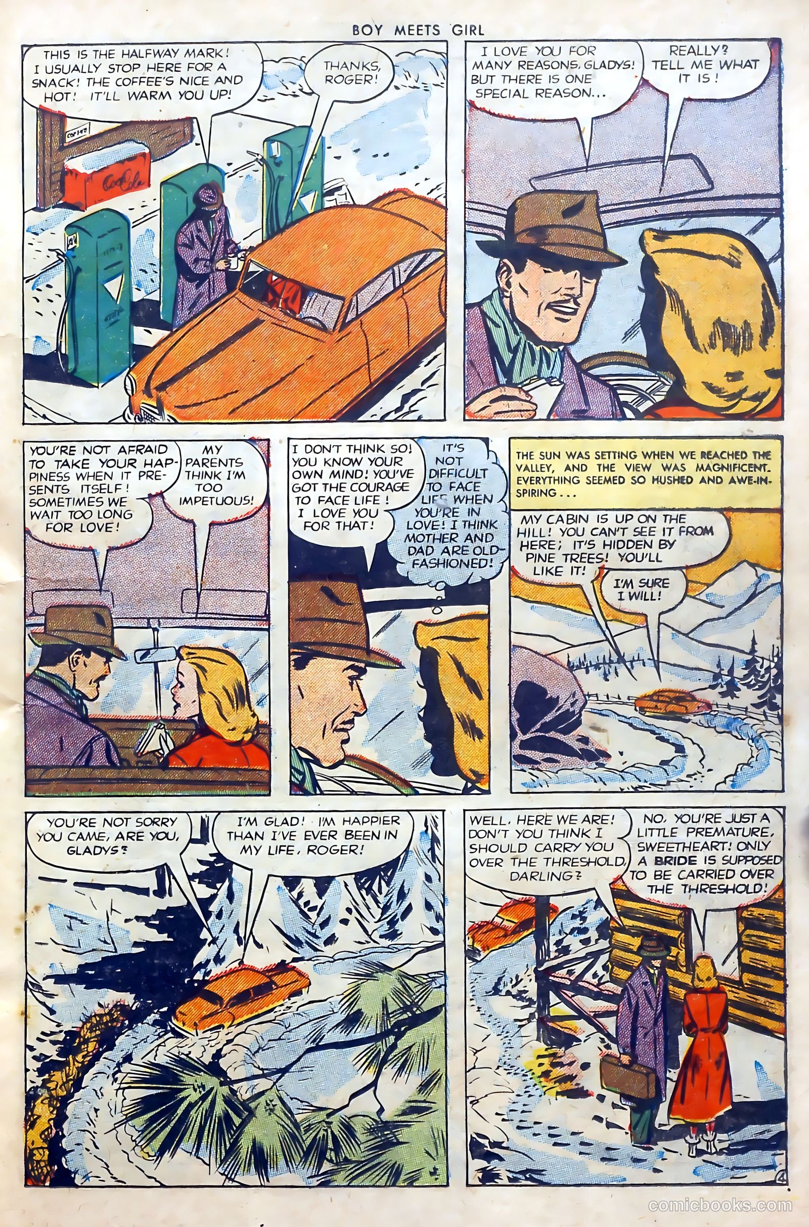 Boy Meets Girl #21 (1952) — page 23 of 37