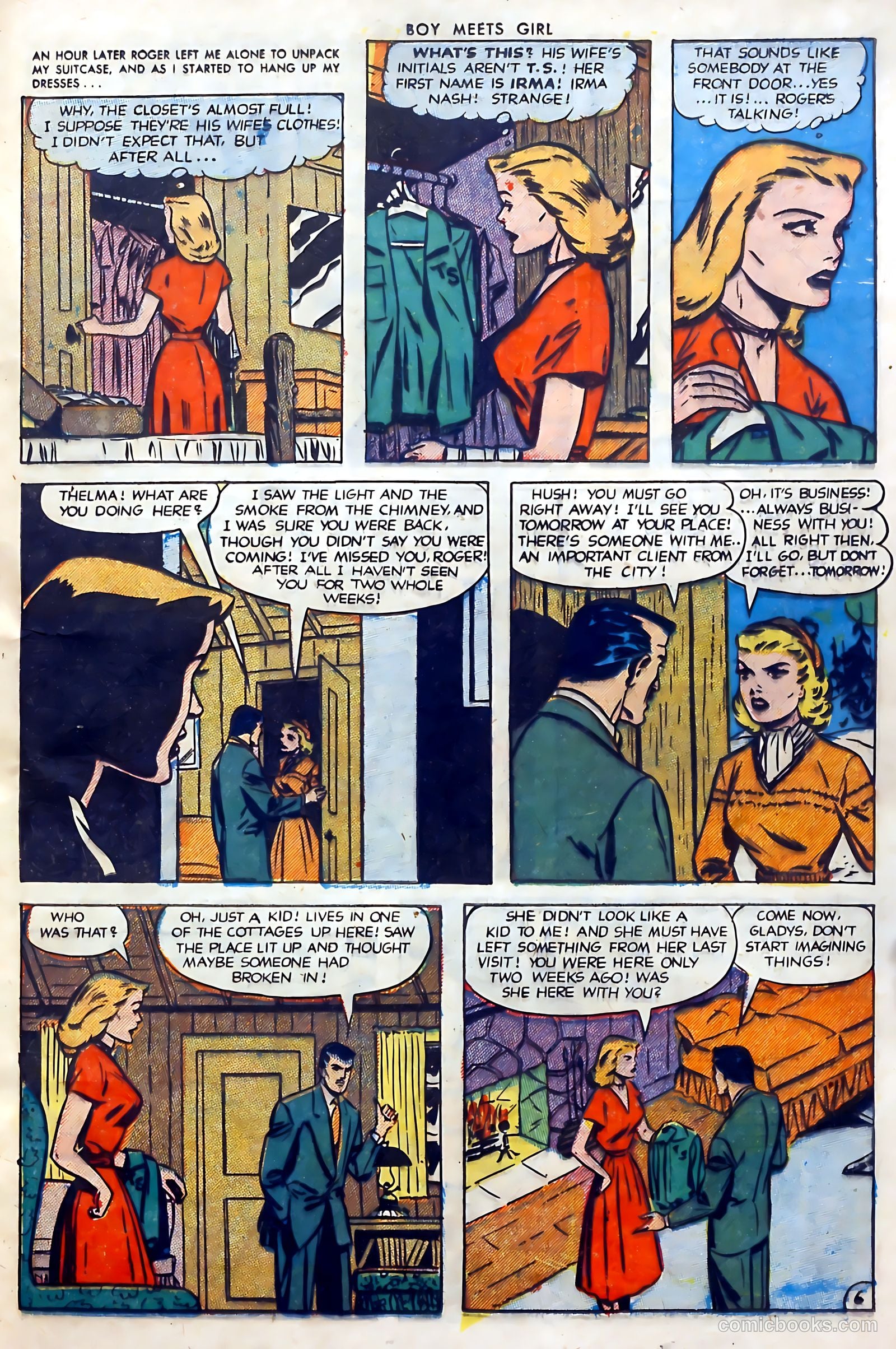 Boy Meets Girl #21 (1952) — page 25 of 37