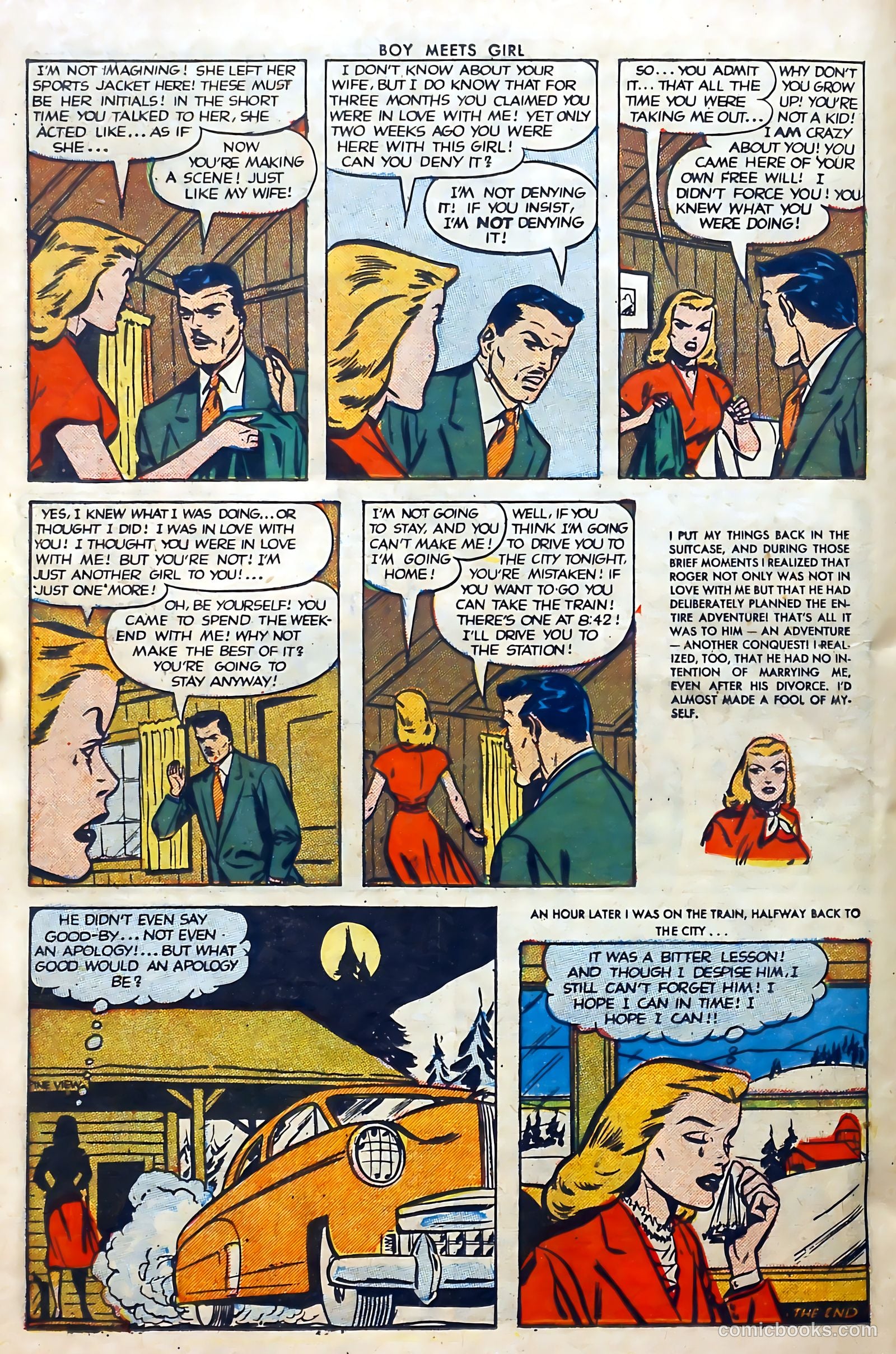 Boy Meets Girl #21 (1952) — page 26 of 37
