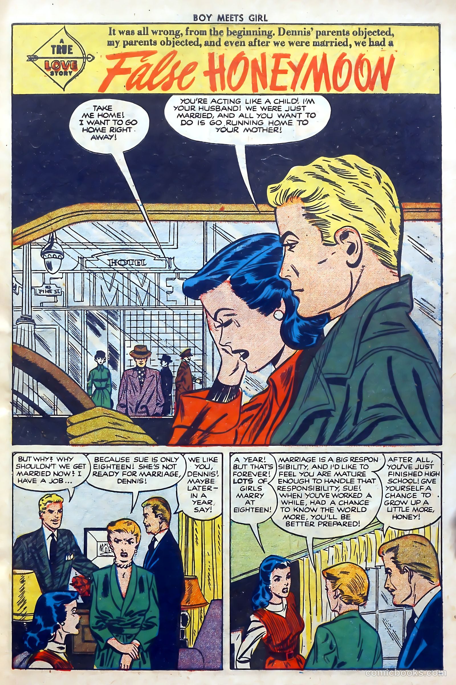 Boy Meets Girl #21 (1952) — page 27 of 37