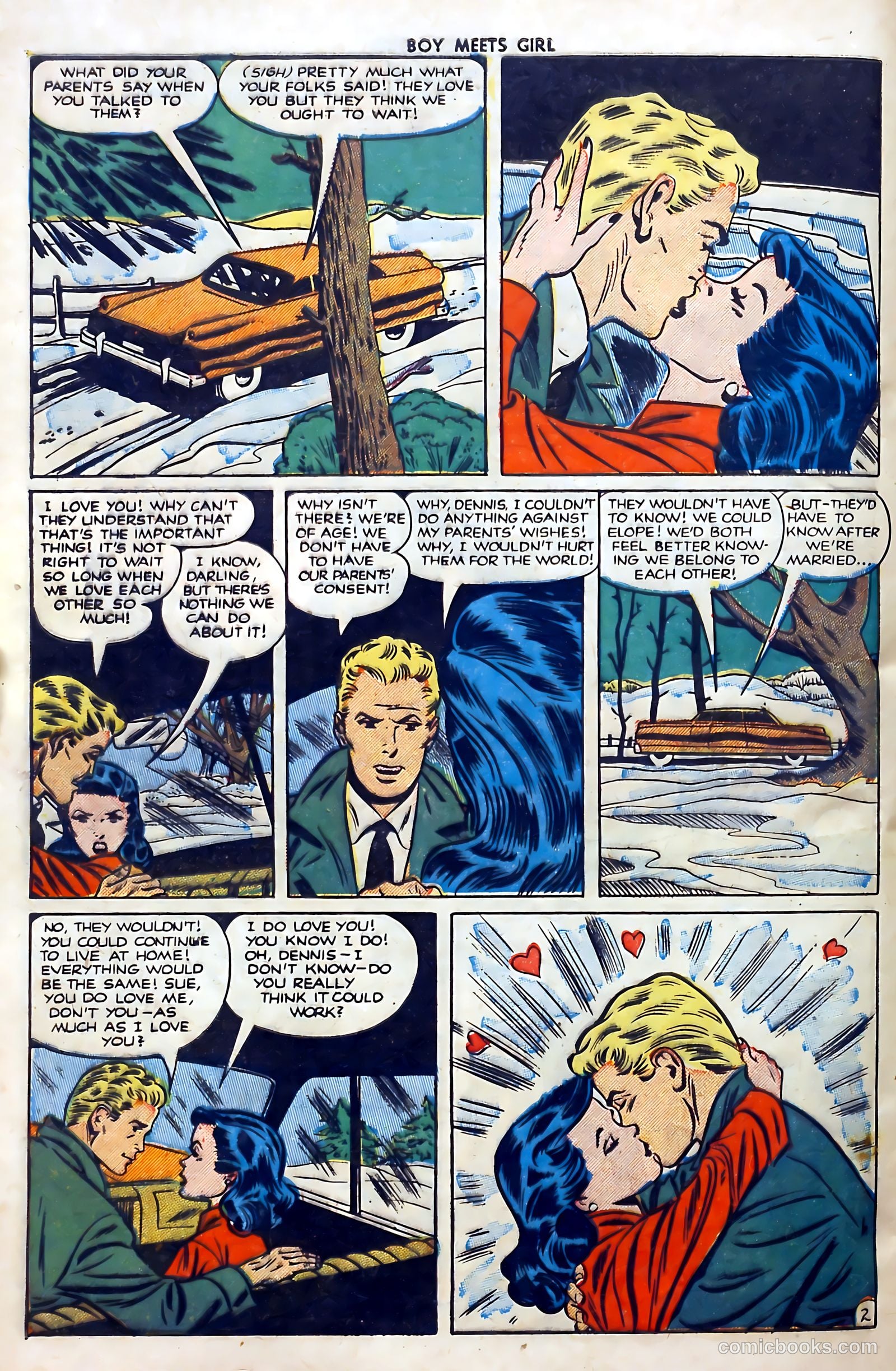 Boy Meets Girl #21 (1952) — page 28 of 37