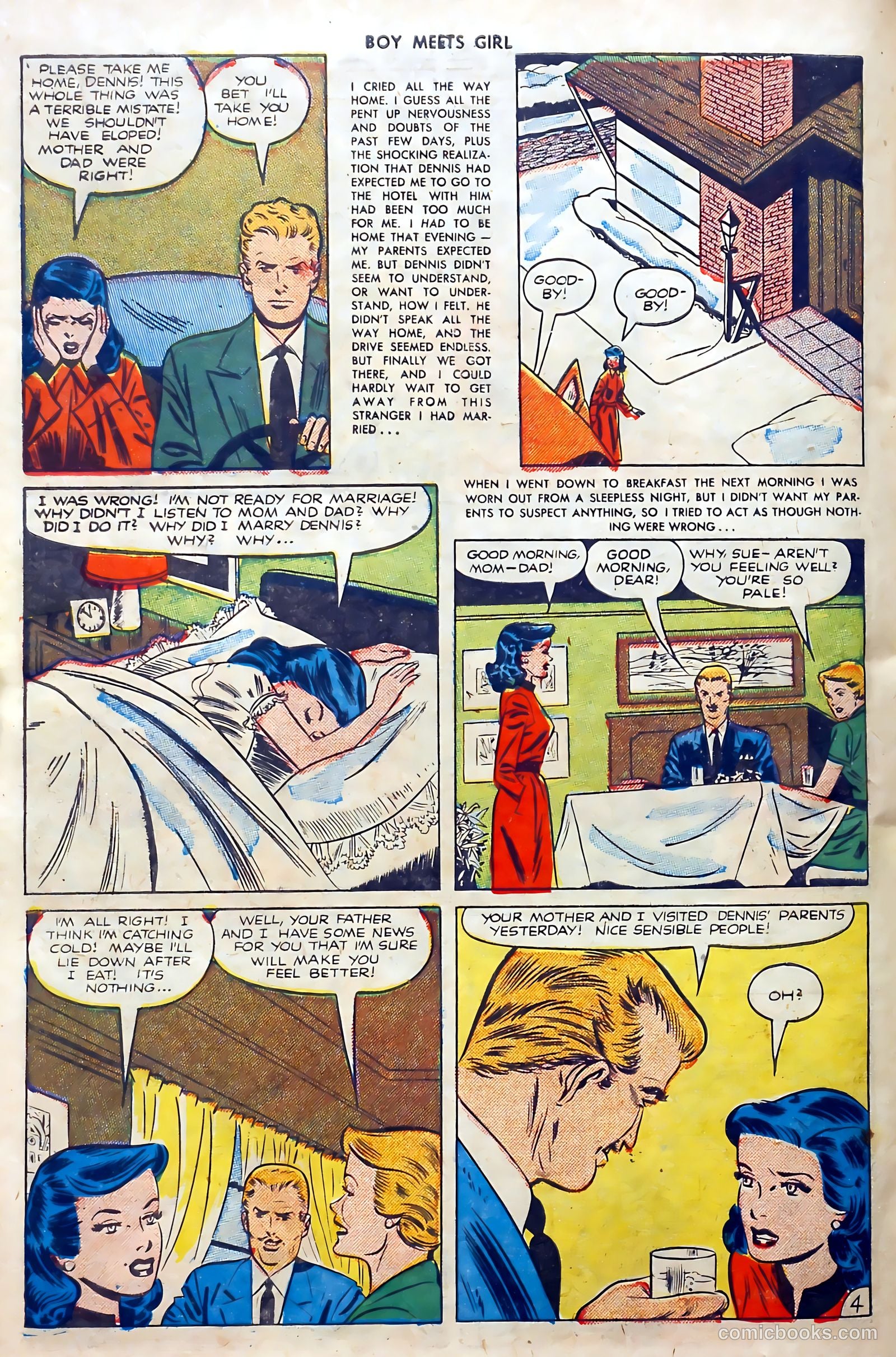 Boy Meets Girl #21 (1952) — page 30 of 37