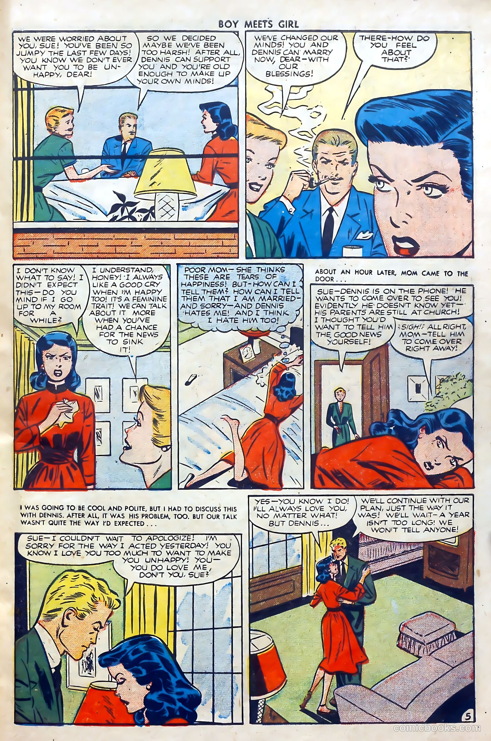 Boy Meets Girl #21 (1952) — page 31 of 37