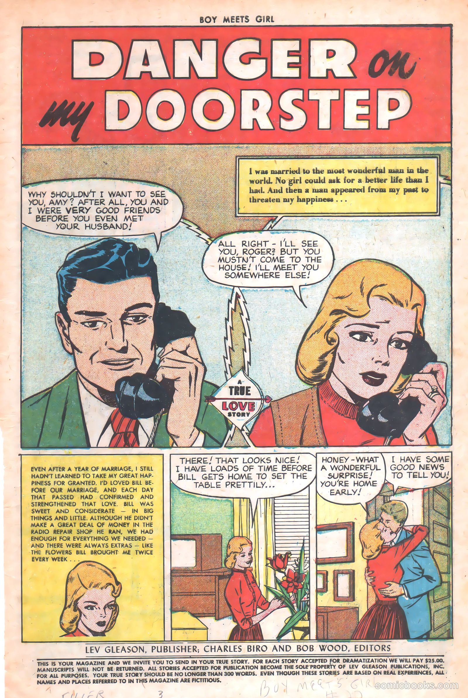 Boy Meets Girl #22 (1952) — page 2 of 26