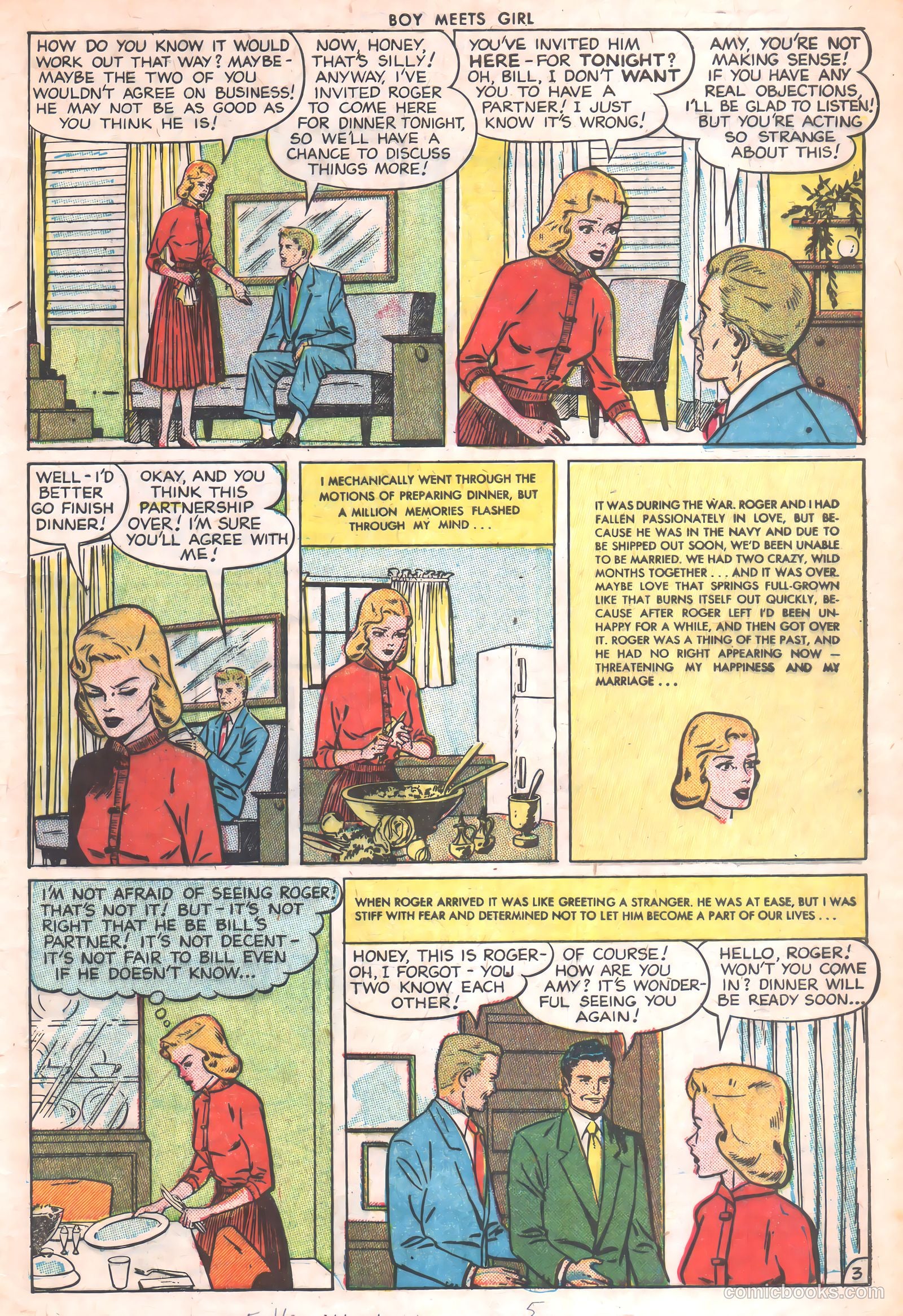 Boy Meets Girl #22 (1952) — page 4 of 26