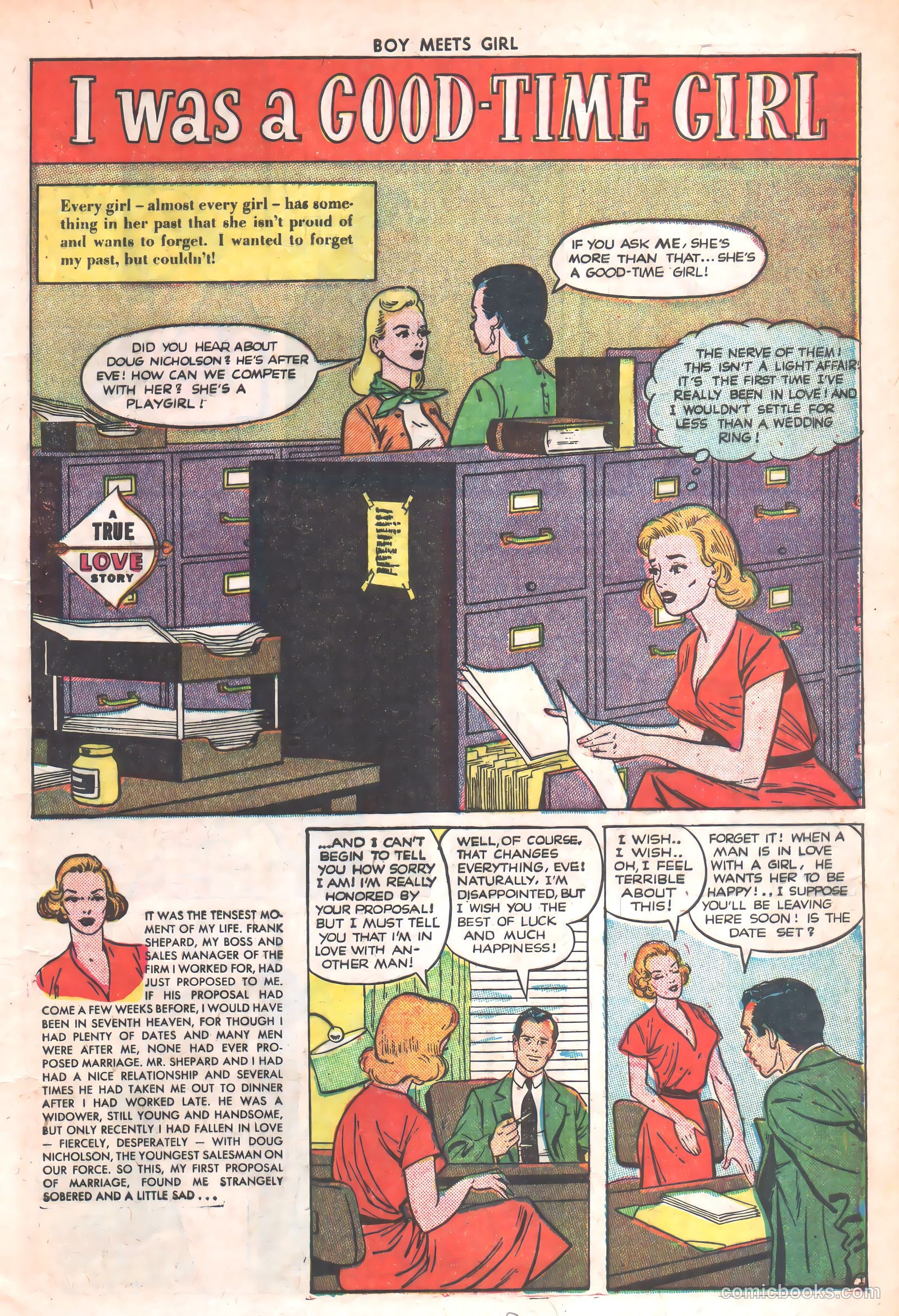 Boy Meets Girl #22 (1952) — page 8 of 26