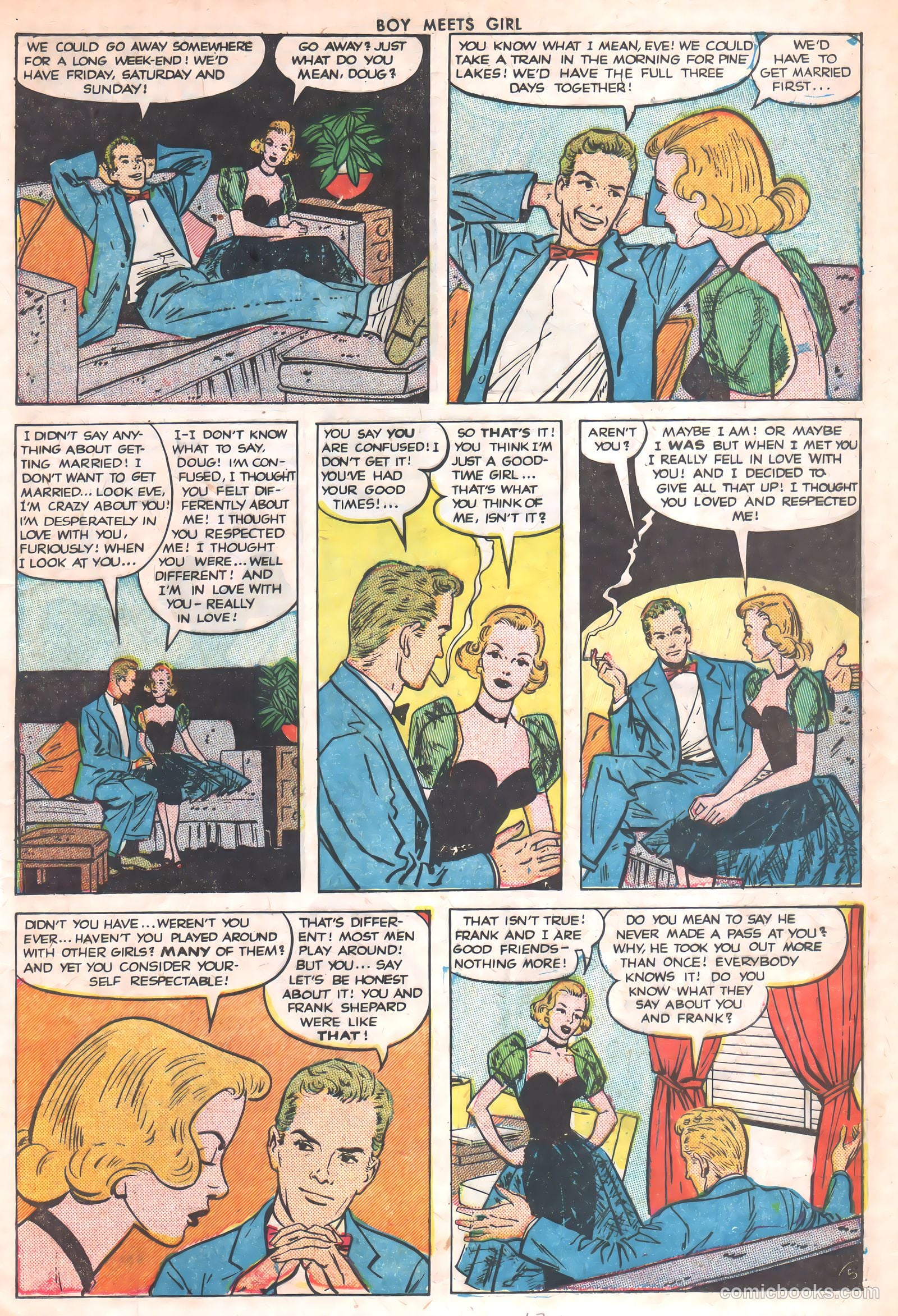 Boy Meets Girl #22 (1952) — page 12 of 26