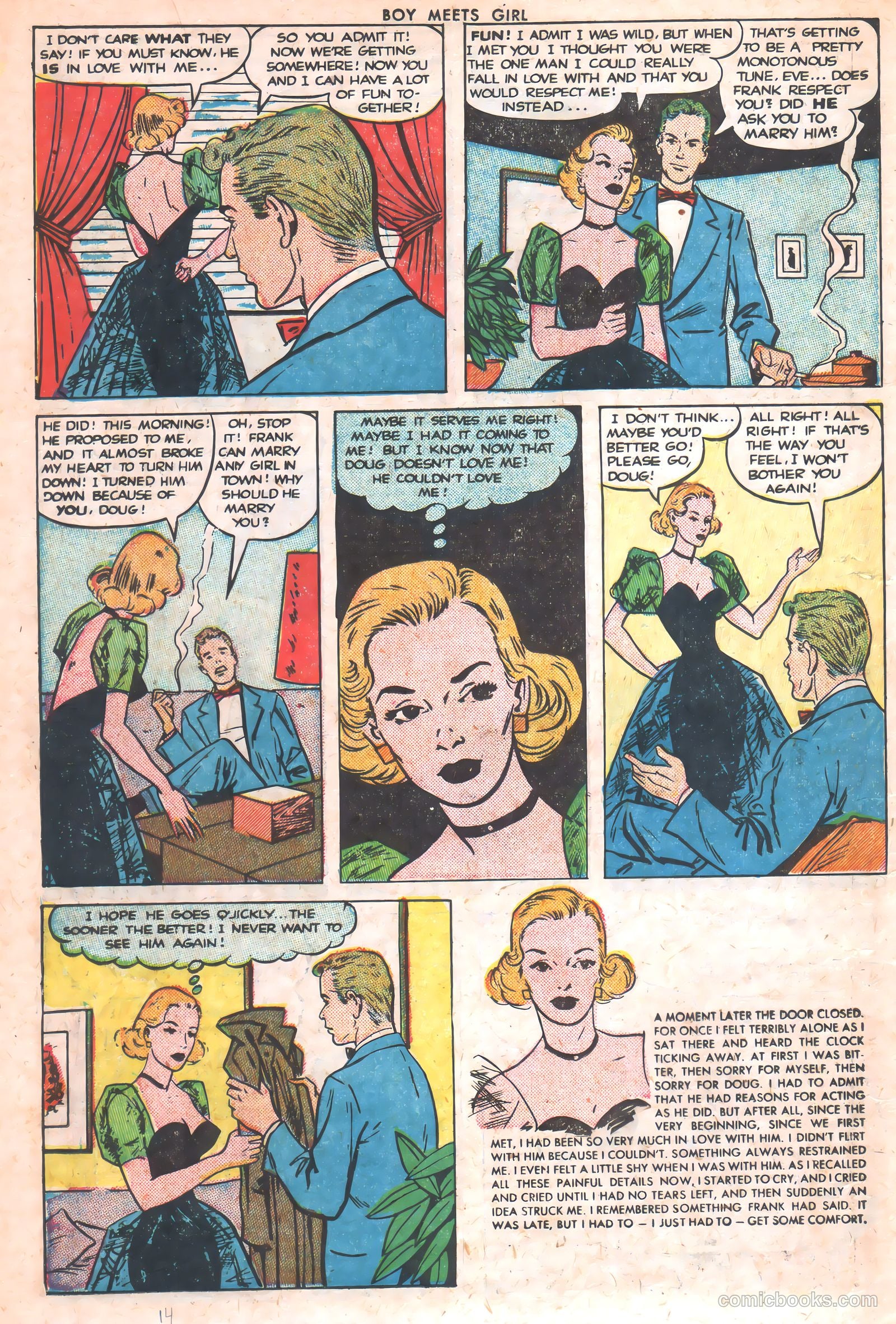 Boy Meets Girl #22 (1952) — page 13 of 26