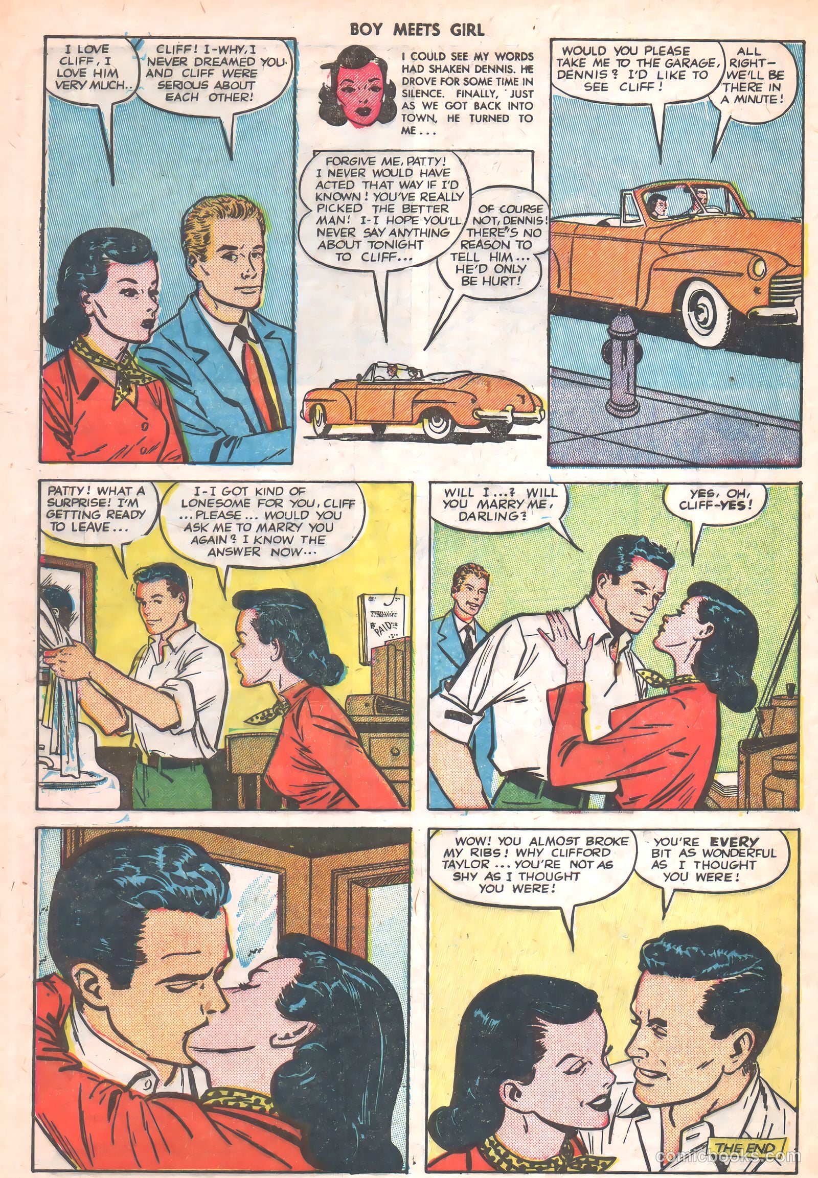 Boy Meets Girl #22 (1952) — page 23 of 26