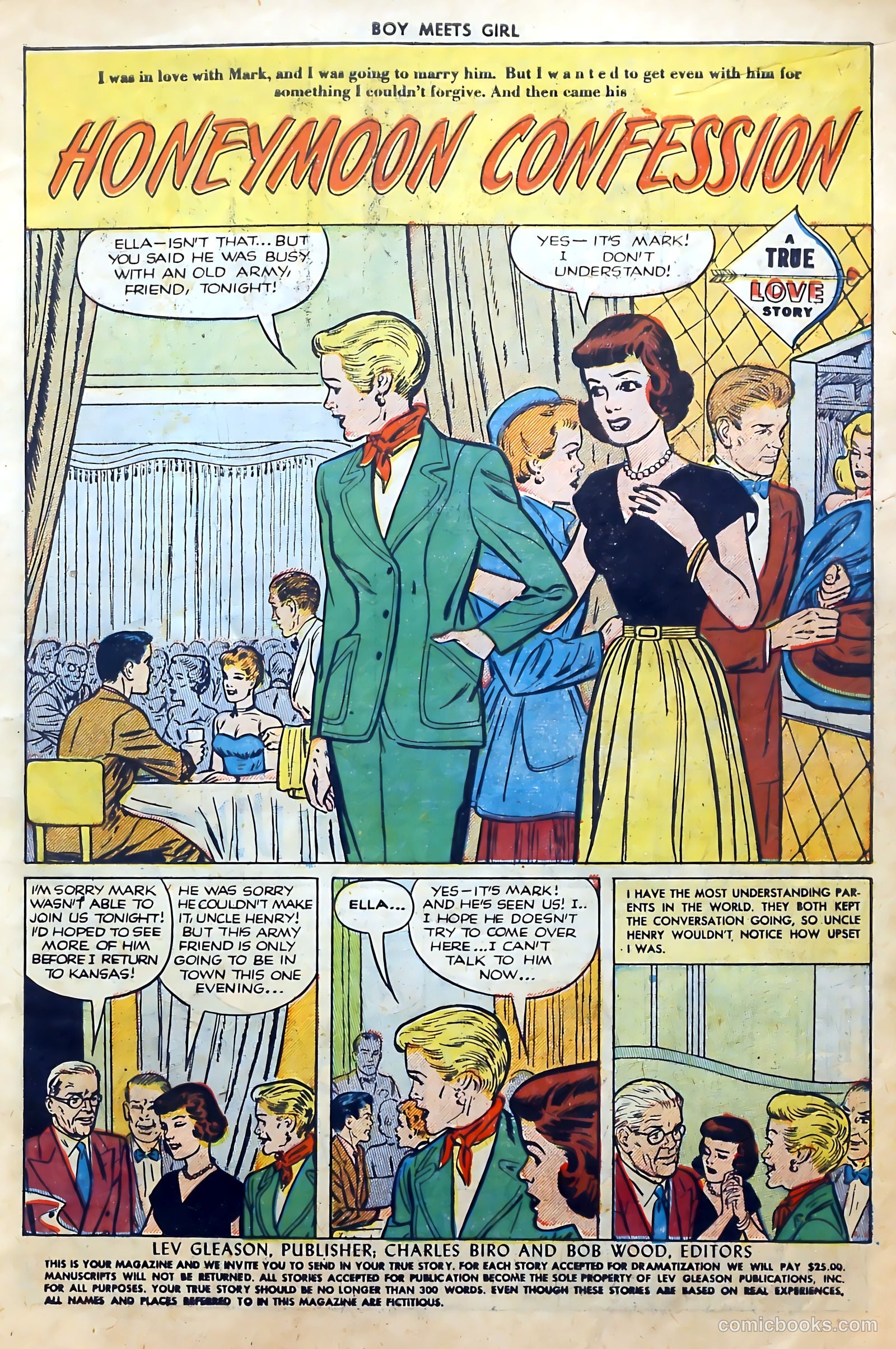 Boy Meets Girl #23 (1952) — page 3 of 37